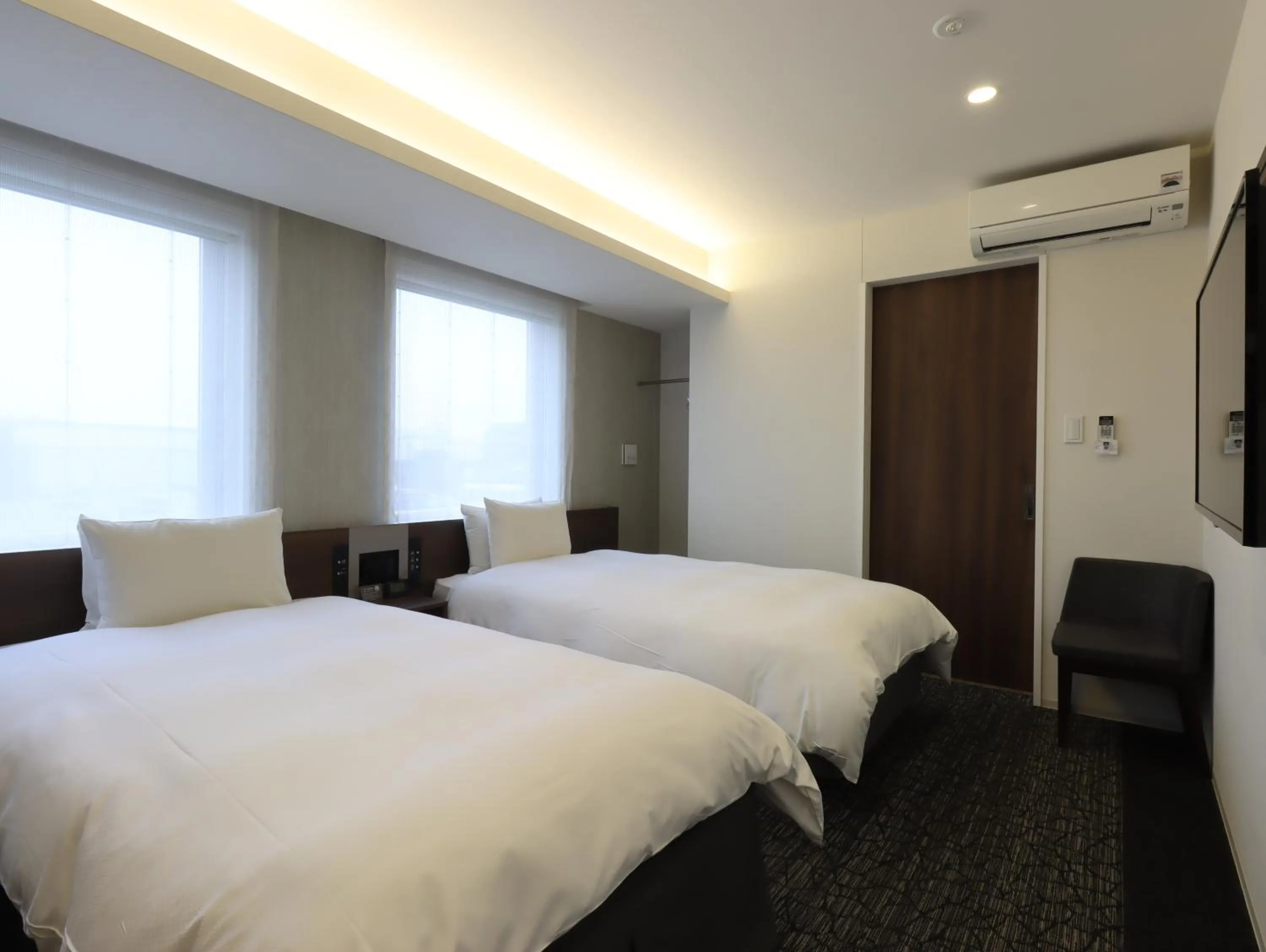 Photo of the whole room, Bed in HOTEL M's EST KYOTO STATION SOUTH