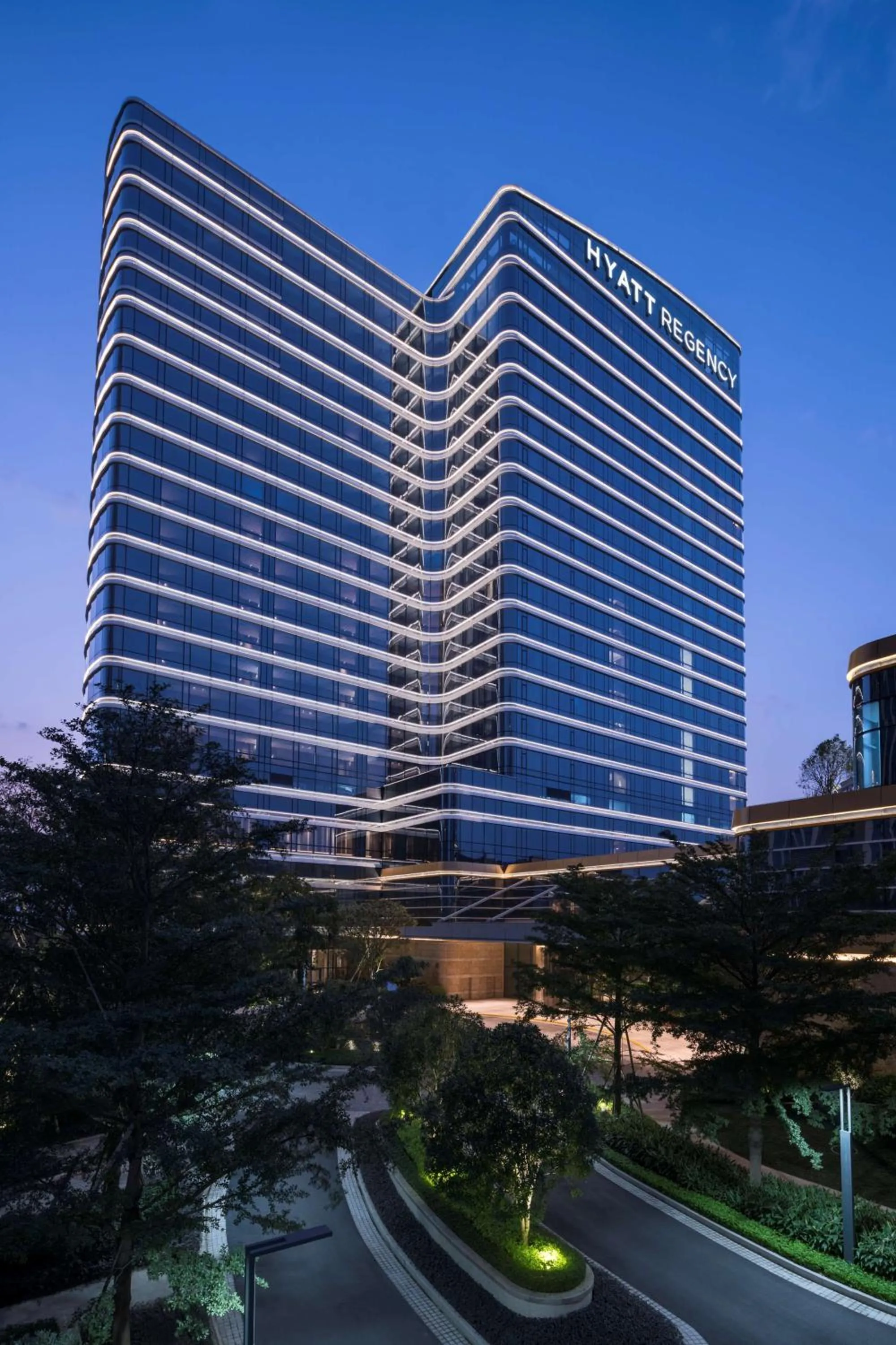 Property building in Hyatt Regency Fuzhou Cangshan