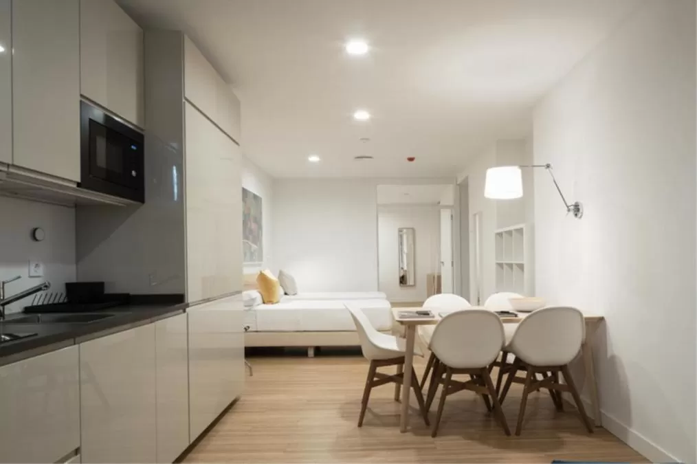 Bed in Mush Room Apartamentos