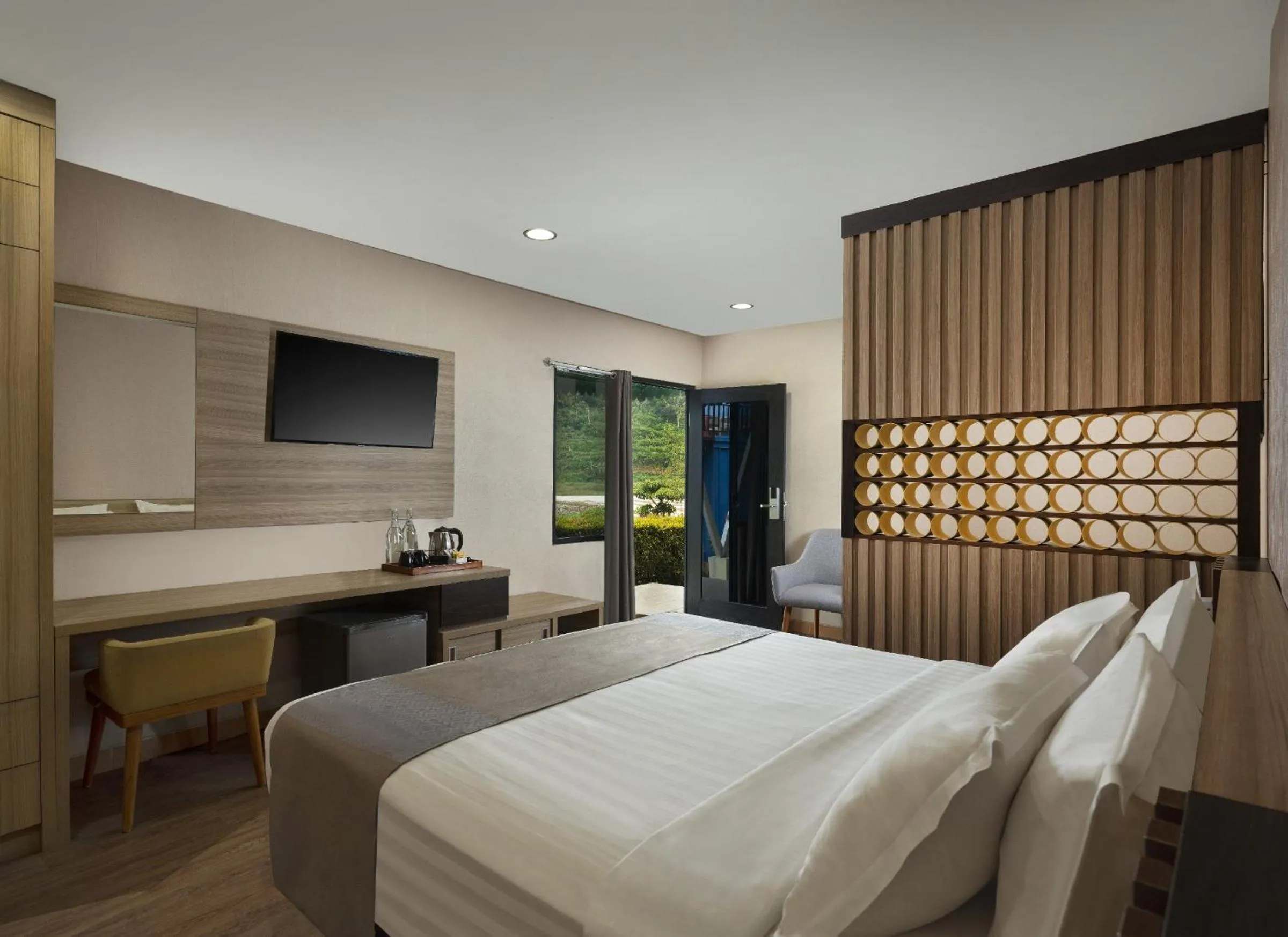 Bed in JSI Resort Megamendung