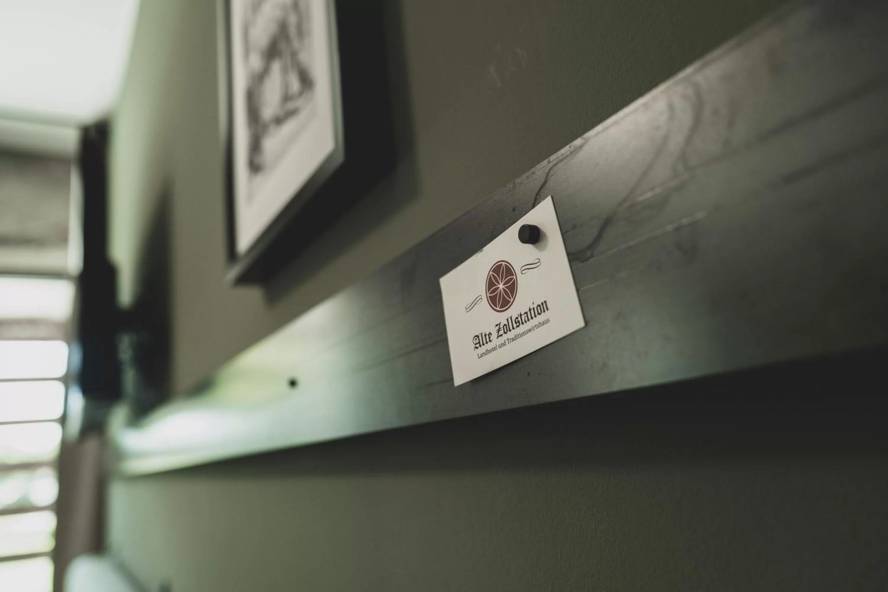 Decorative detail in LANDHOTEL ALTE ZOLLSTATION- Historical Building