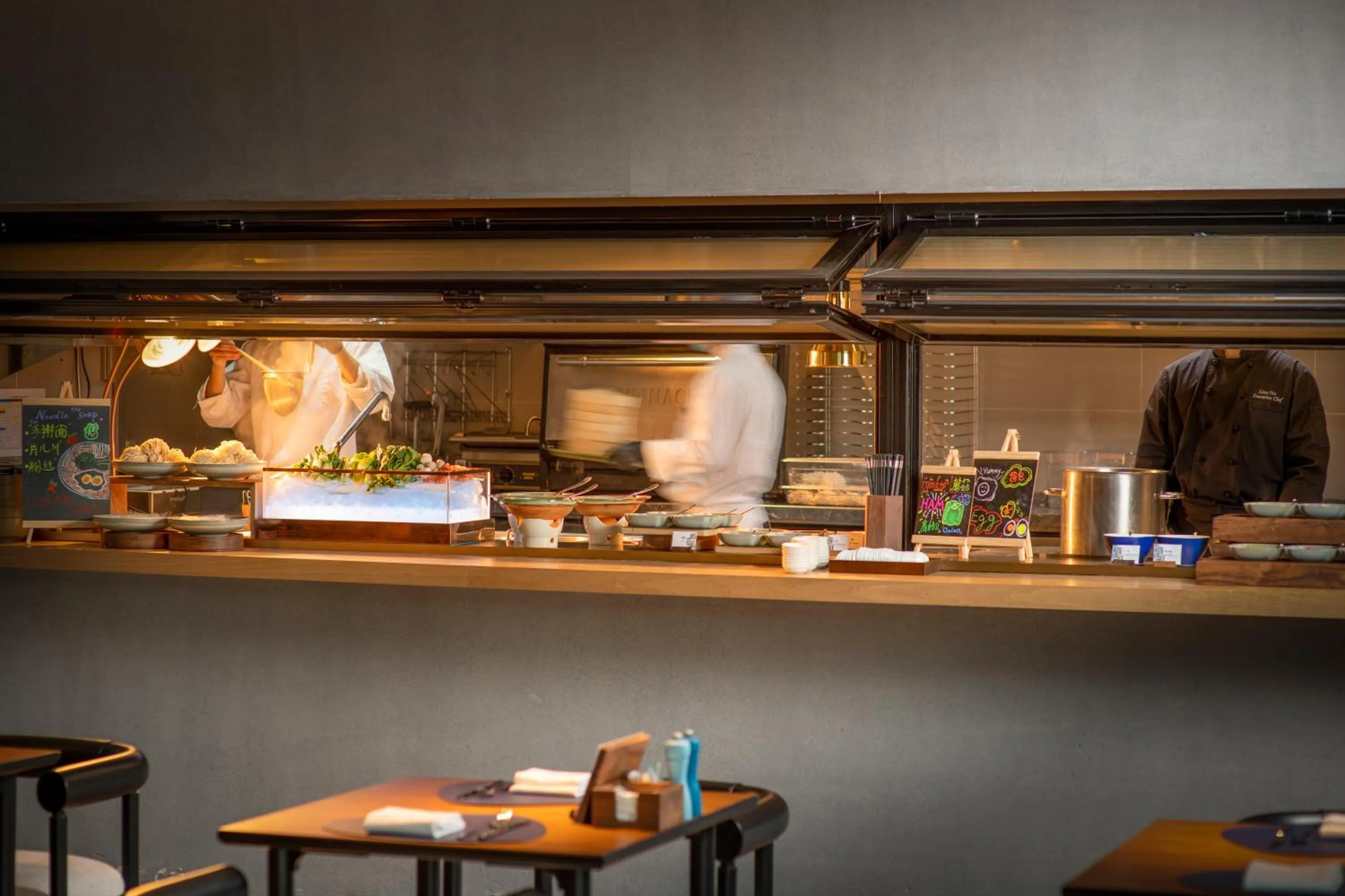 Kitchen or kitchenette in Hotel Indigo Hangzhou Uptown