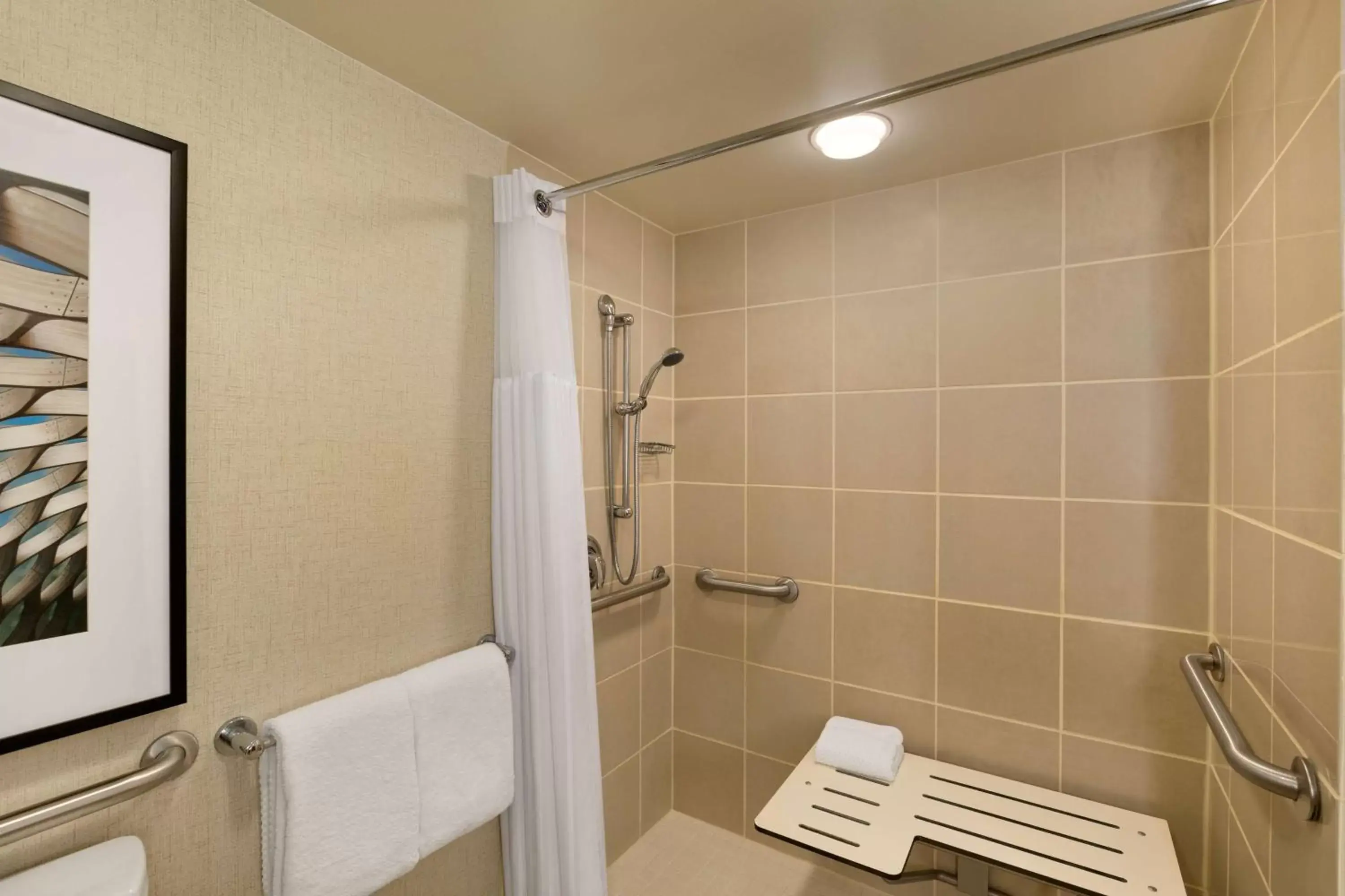 Bathroom in Hilton Chicago Magnificent Mile Suites Bathroom in Hilton Chicago Magnificent Mile Suites