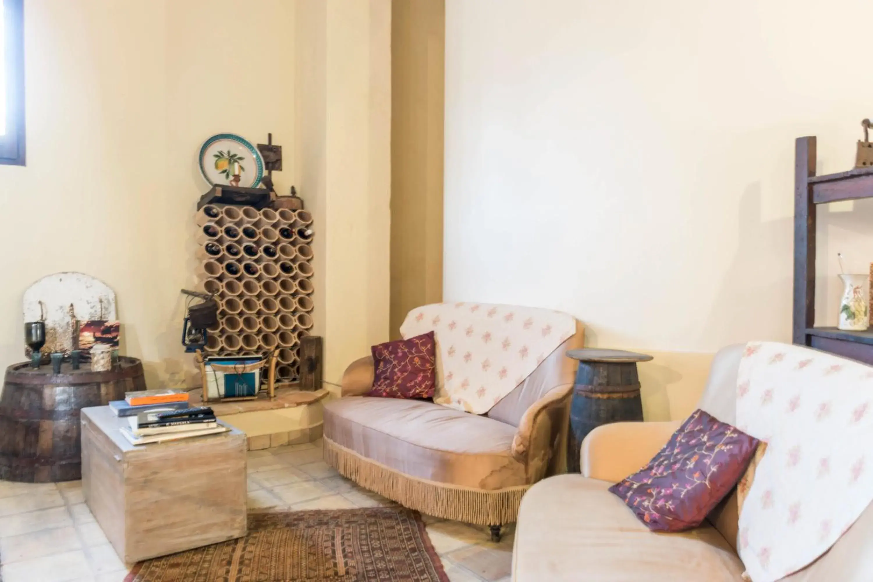 Lobby or reception, Seating Area in Baglio Spanò - Antiche Dimore di Sicilia