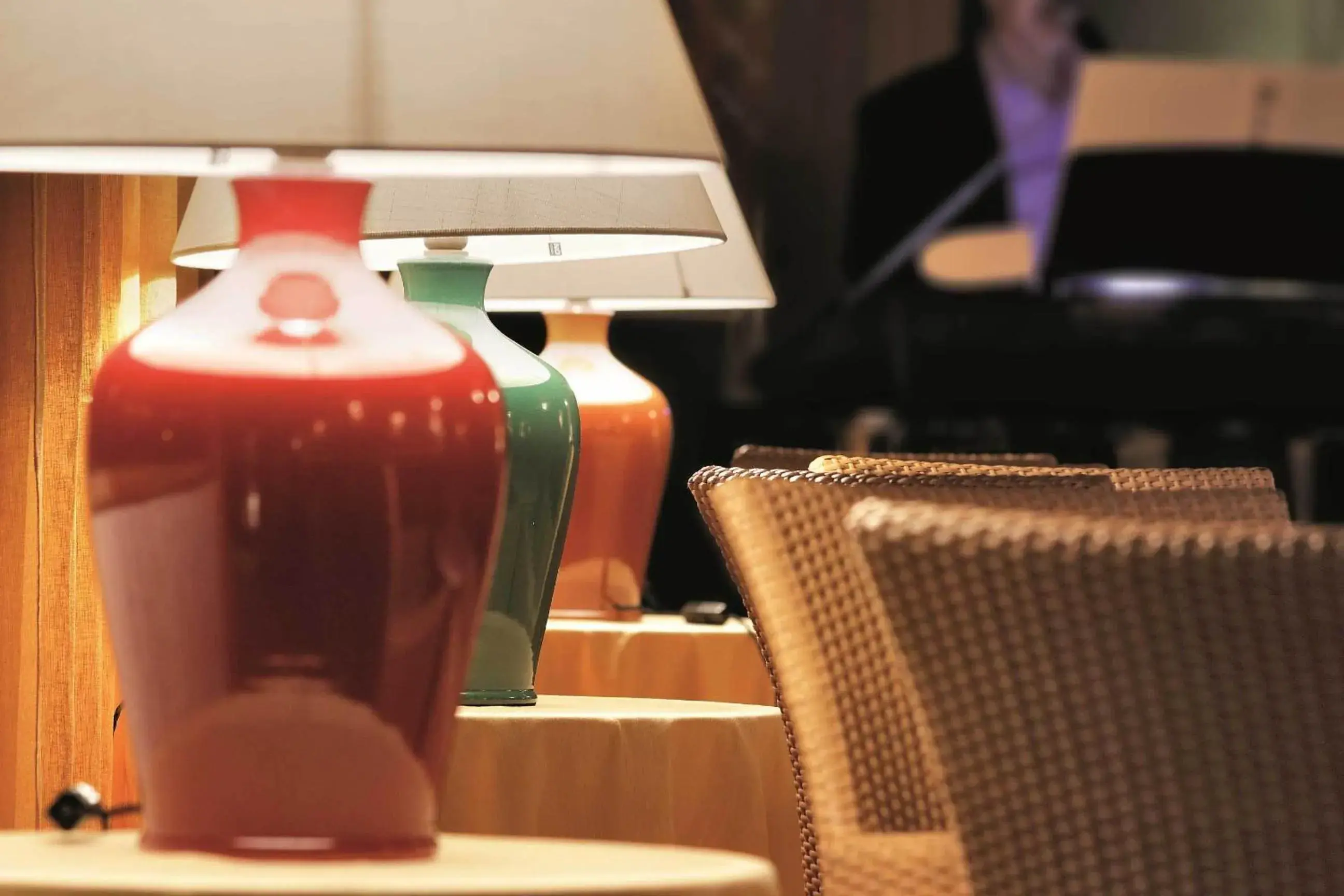 Decorative detail, Drinks in Colonna Grand Hotel Capo Testa