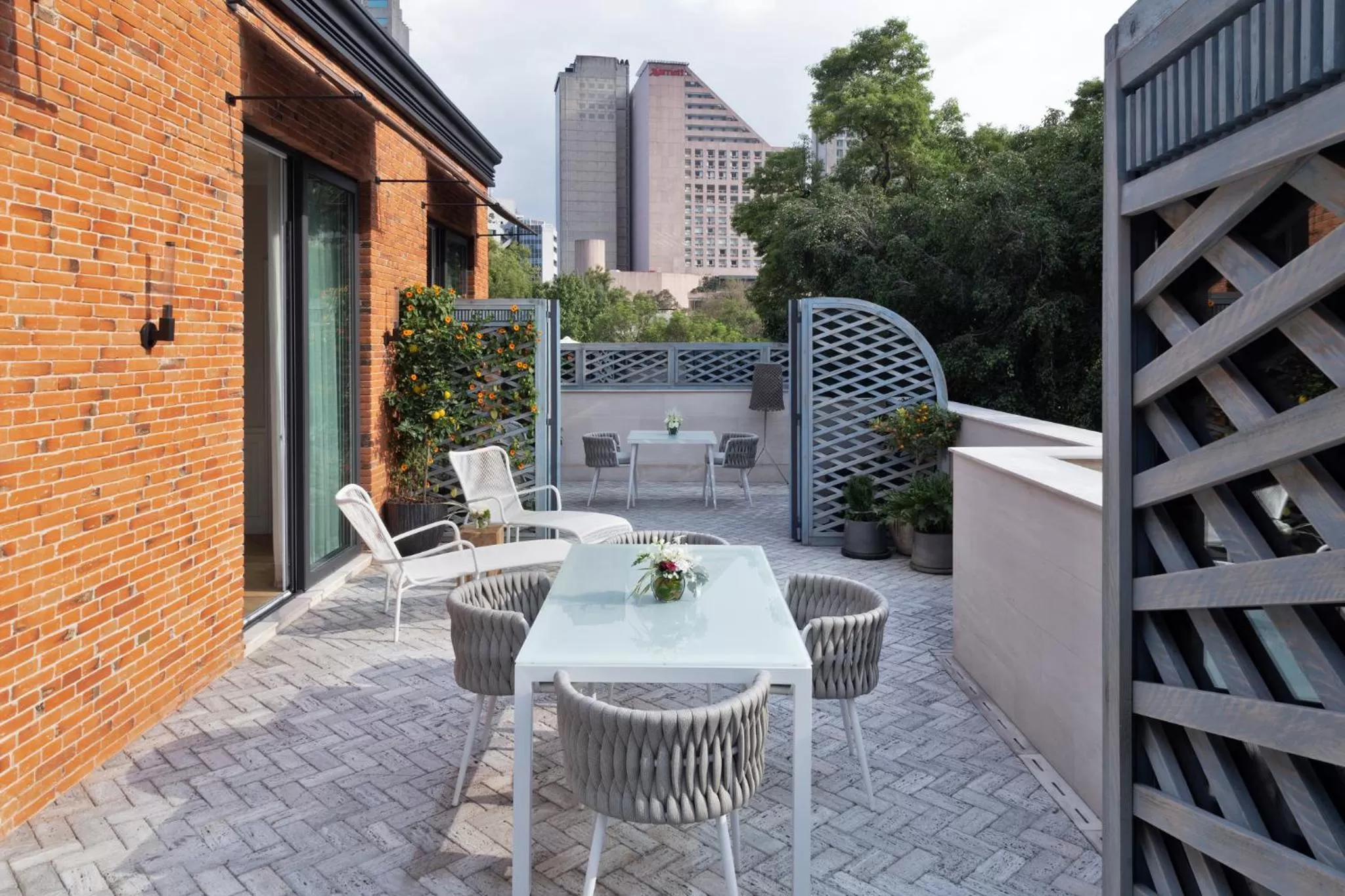 Balcony/Terrace in The Alest Hotel