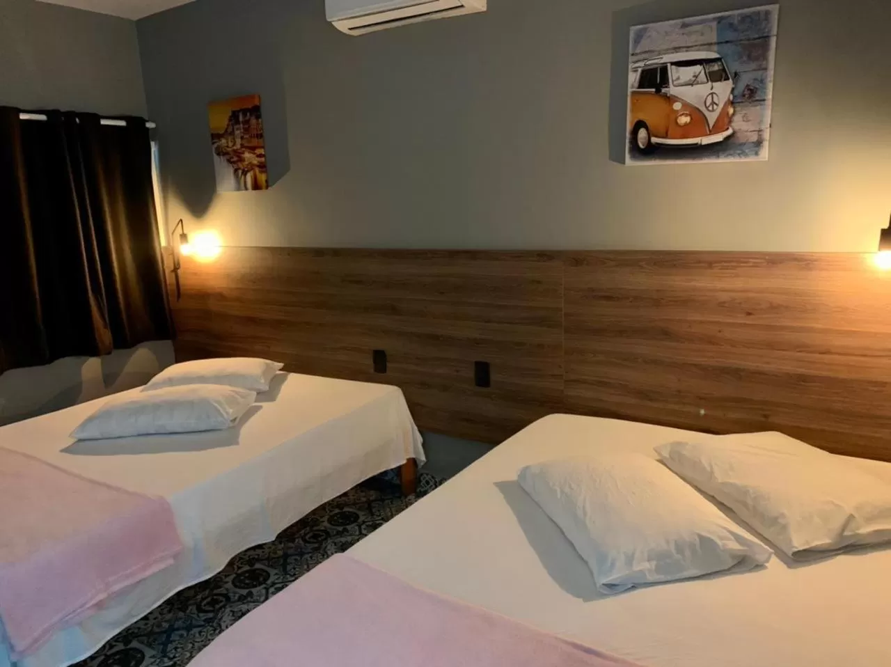 Bed in Santa Cecília Pousada