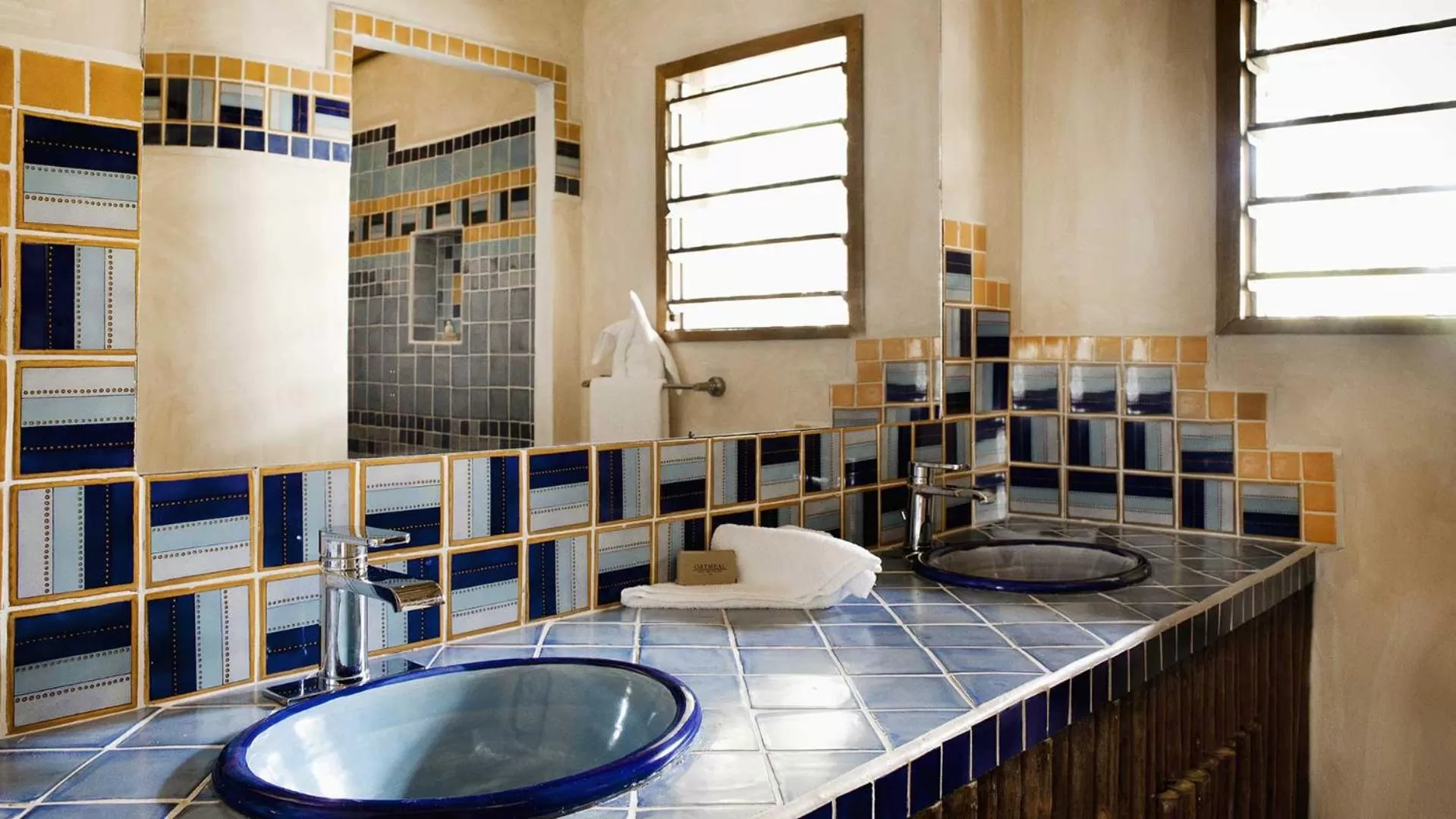 Bathroom in Gaia Riverlodge