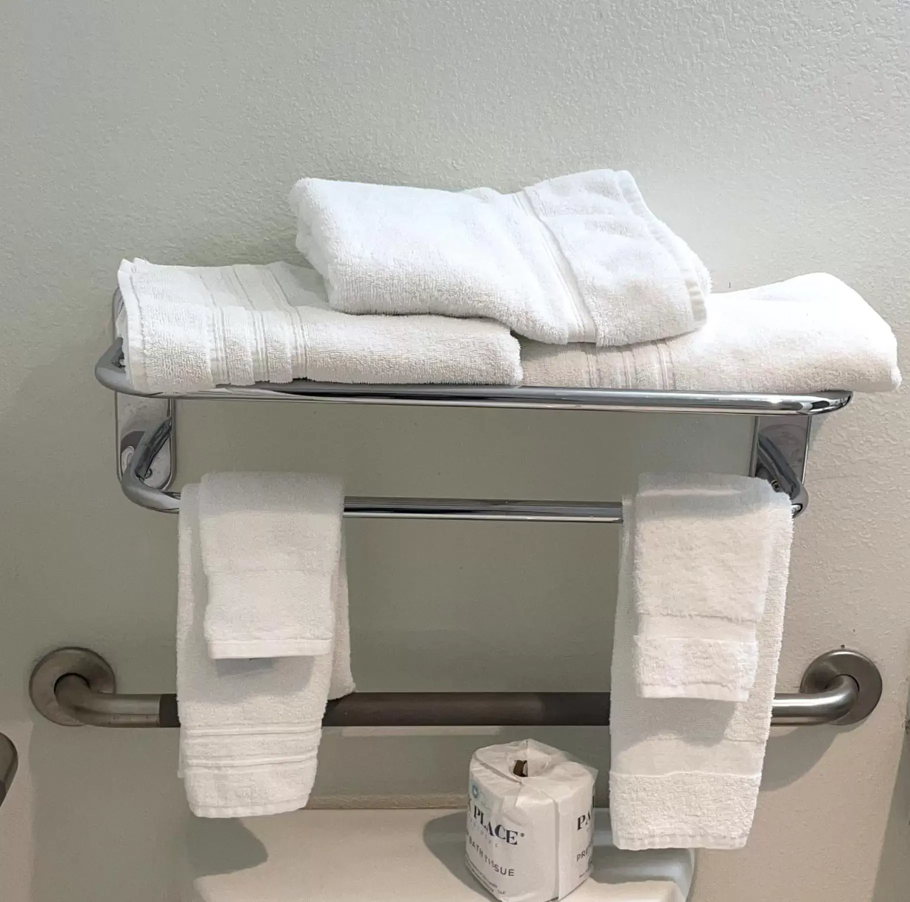 towels in Ramada by Wyndham Waupaca