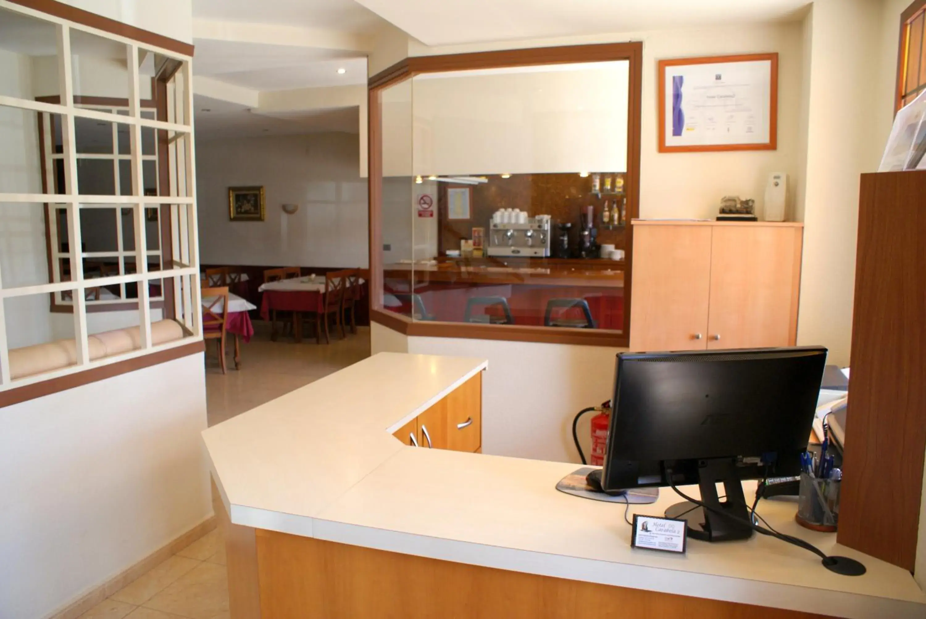 Lobby or reception in Hotel Carabela 2