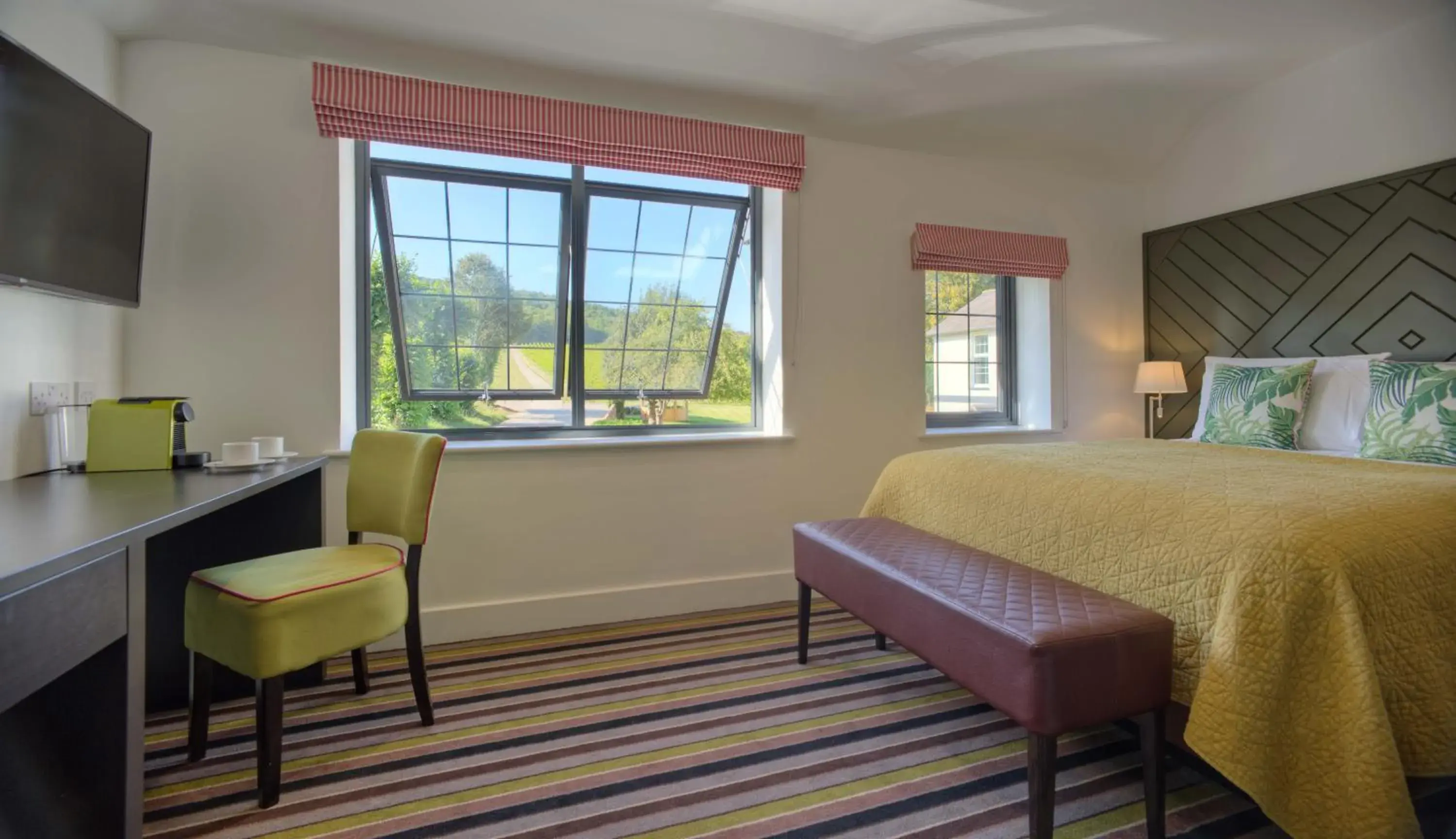 Bedroom in Denbies Vineyard Hotel