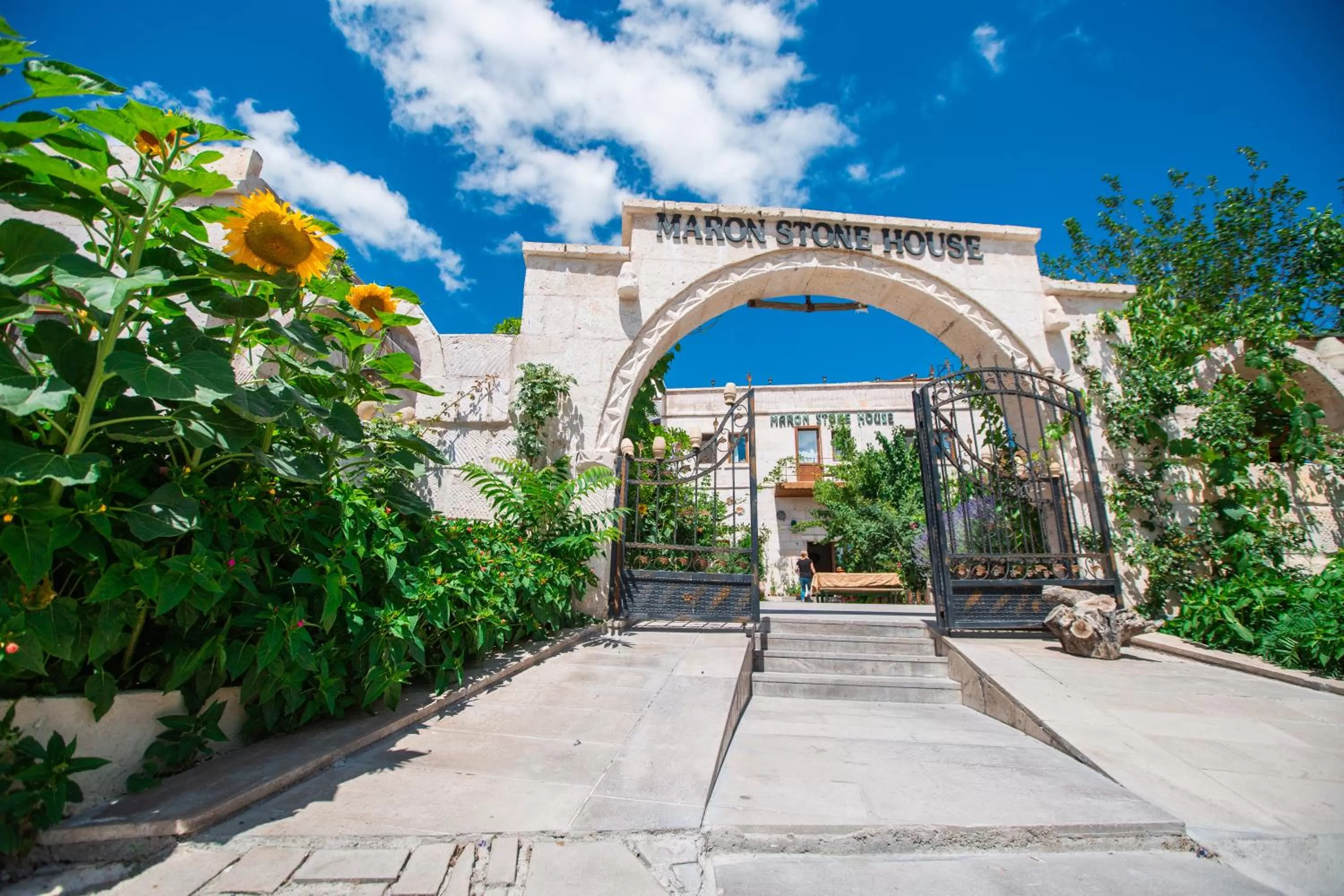 Facade/entrance in Maron Stone House