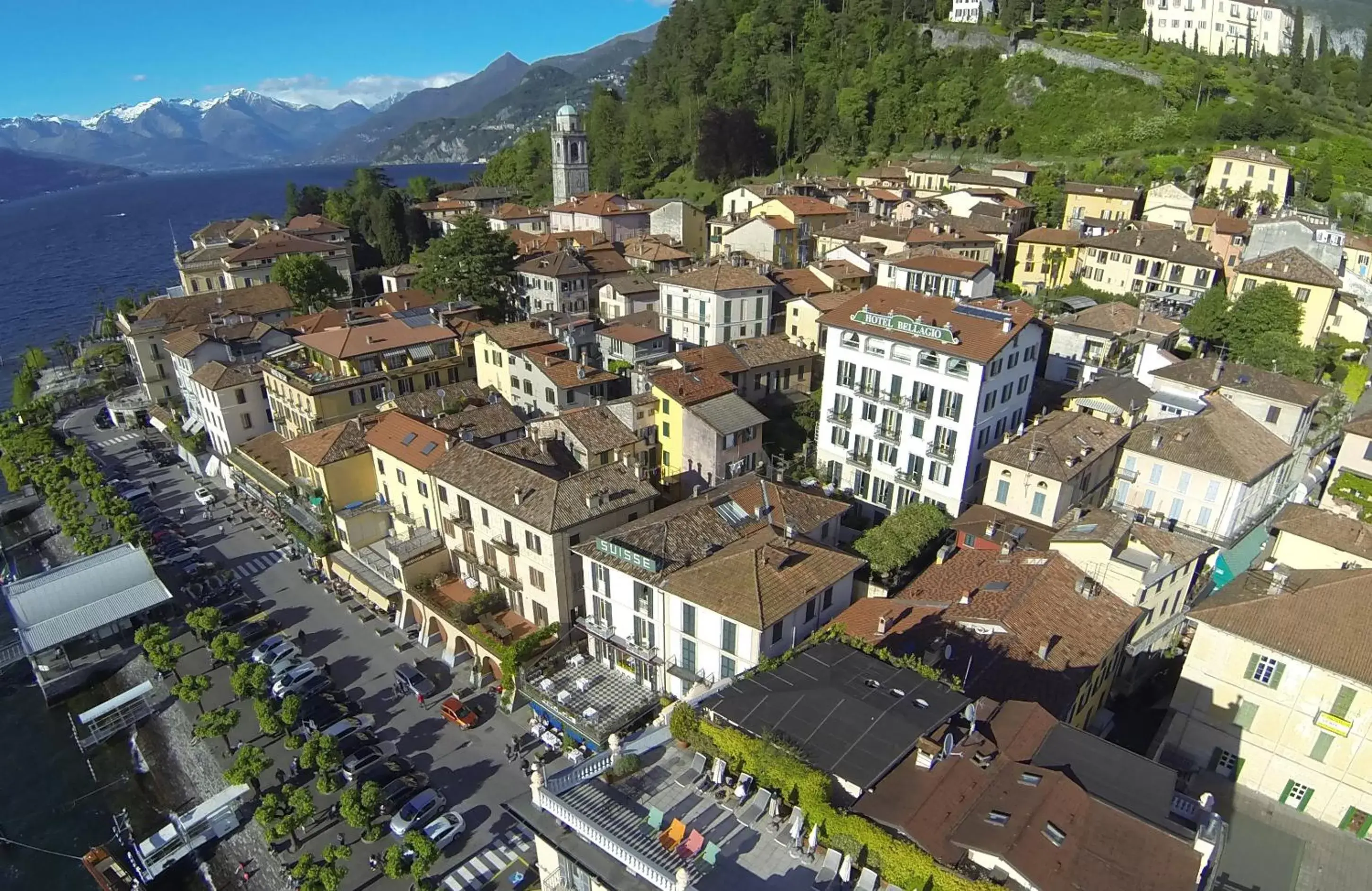 Bird's eye view, Bird's-eye View in Hotel Bellagio