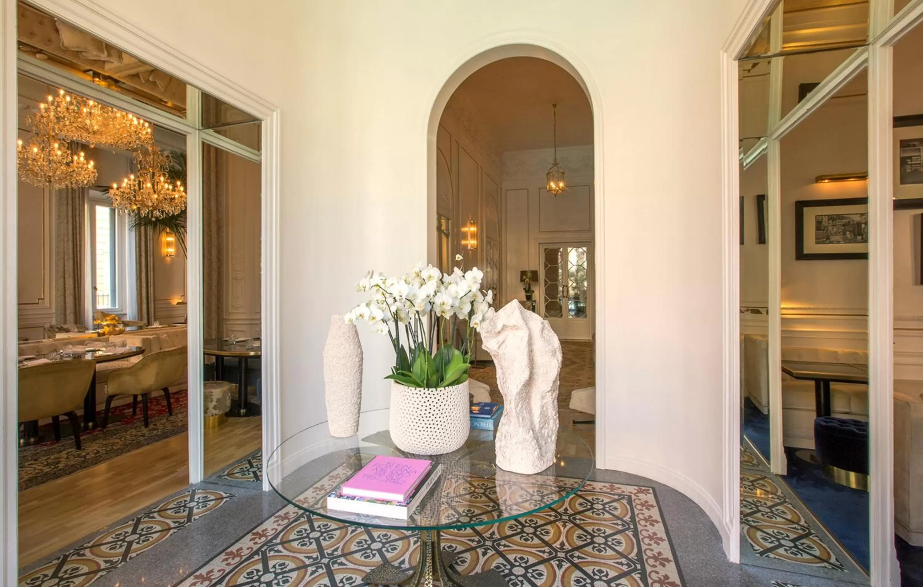 Communal lounge/ TV room in Palazzo Dama - Hotel & SPA - Preferred Hotels & Resorts