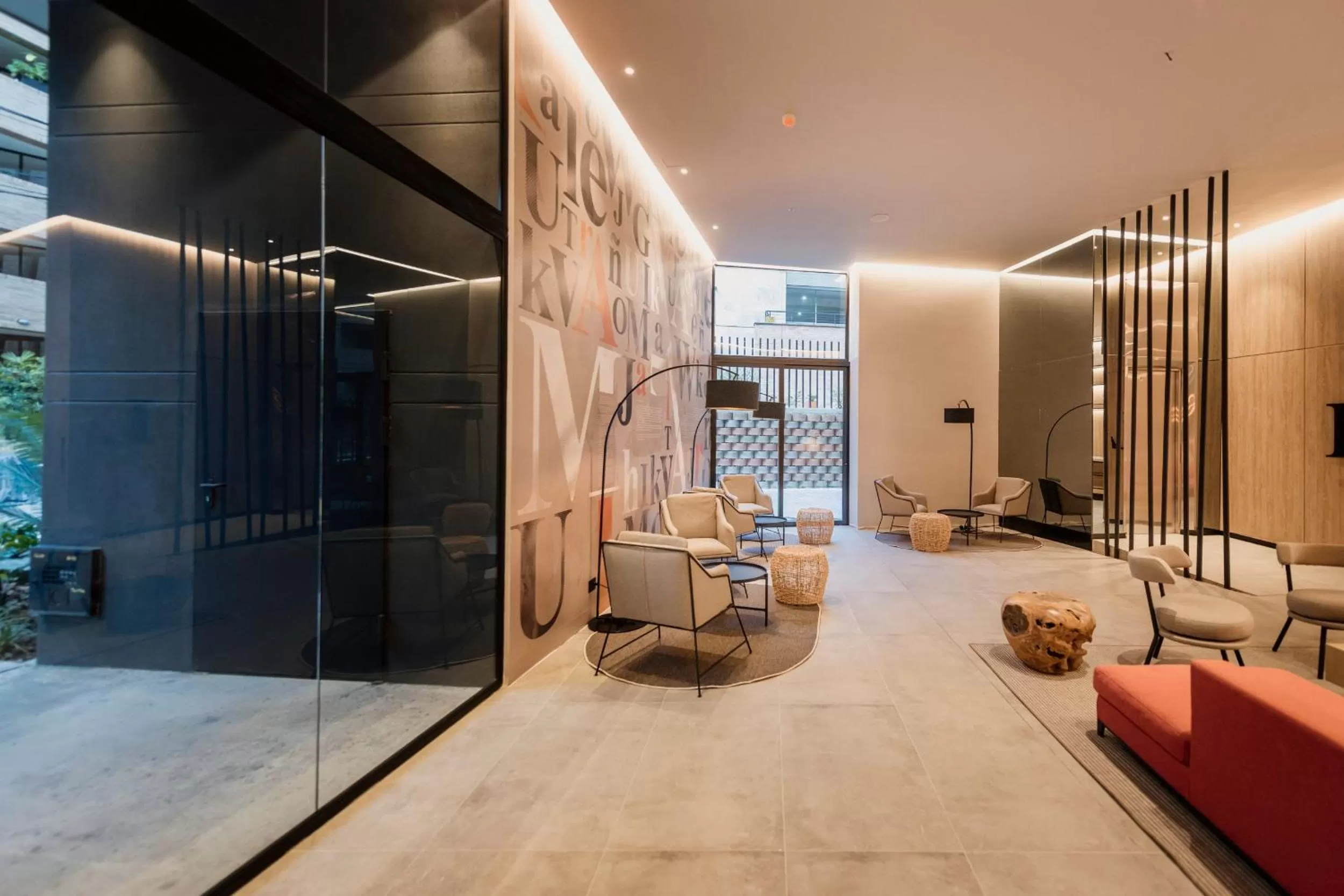 Lobby or reception in Lettera Hotel