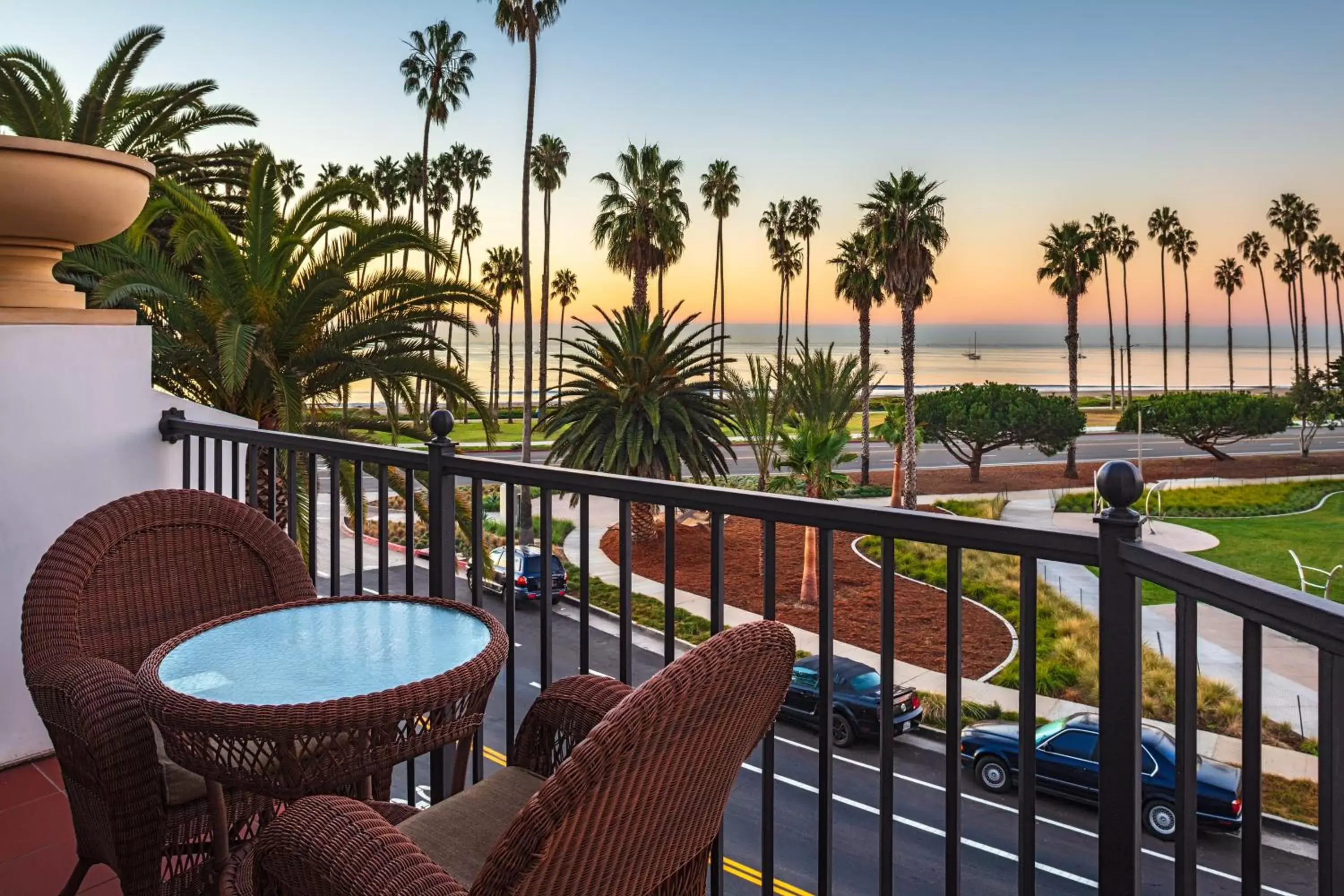 Balcony/Terrace in Santa Barbara Inn