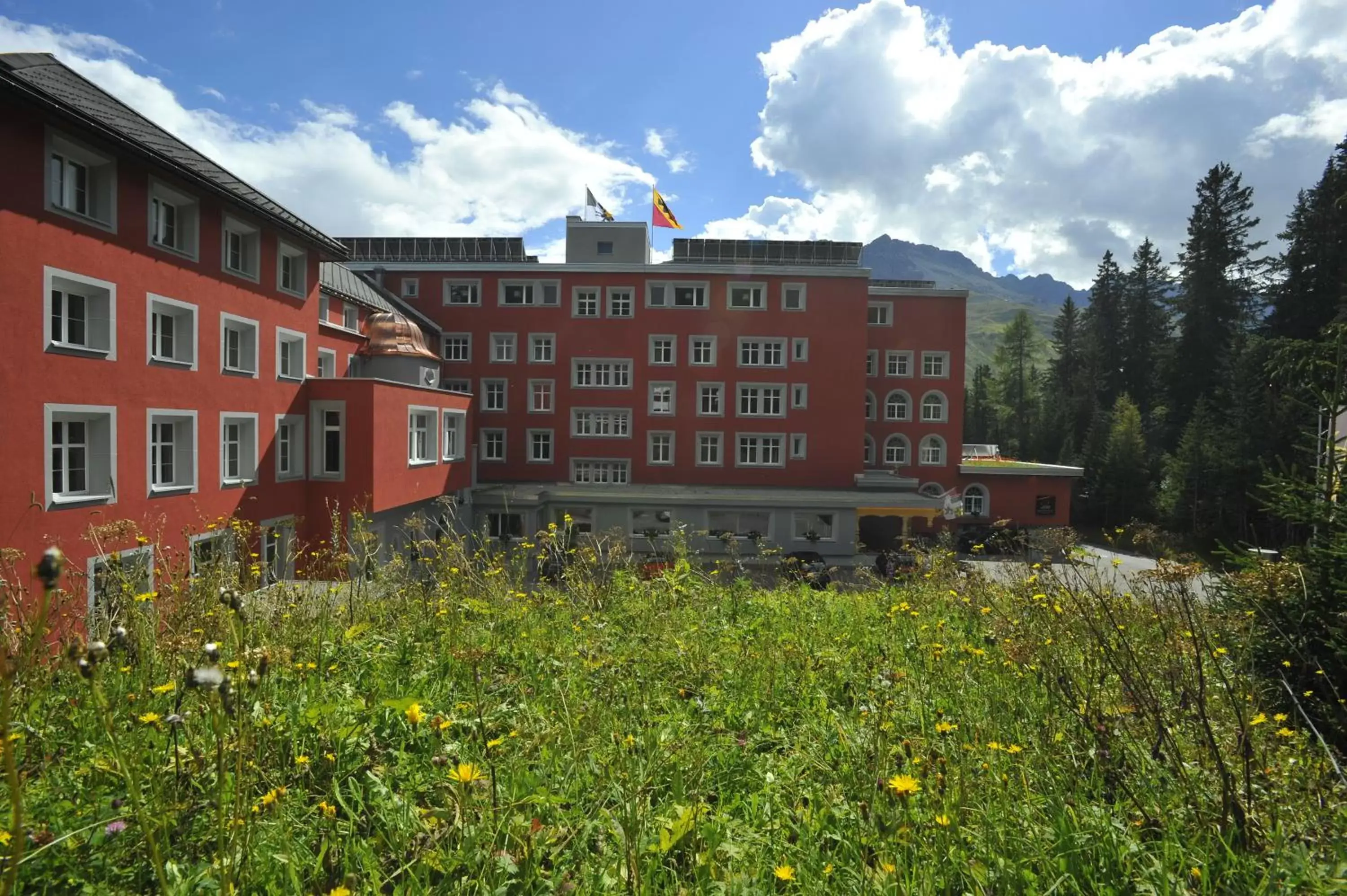 Facade/entrance, Property Building in Blatter's Arosa Hotel & Bella Vista SPA