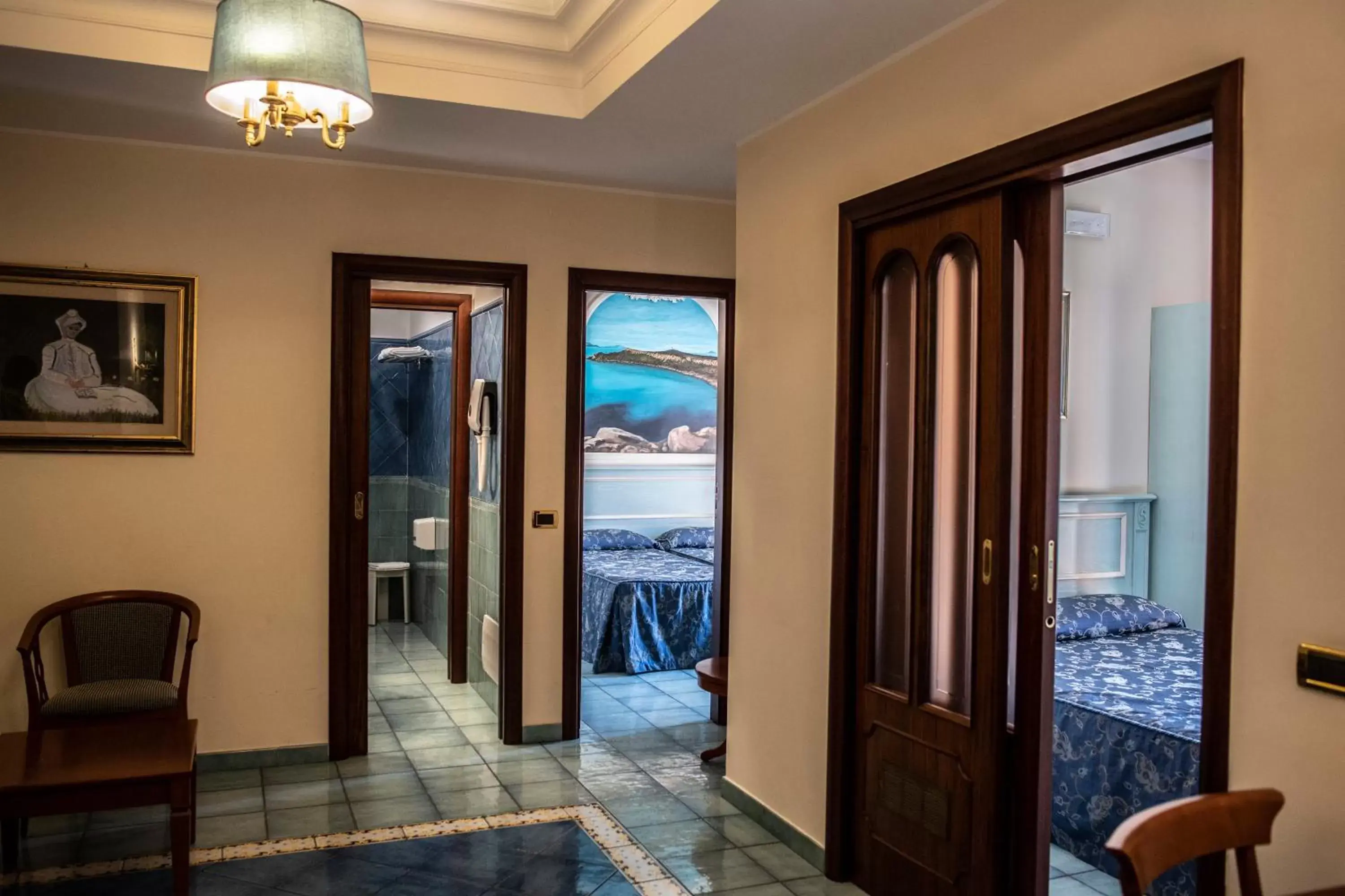 Living room in Hotel Garibaldi Living room in Hotel Garibaldi