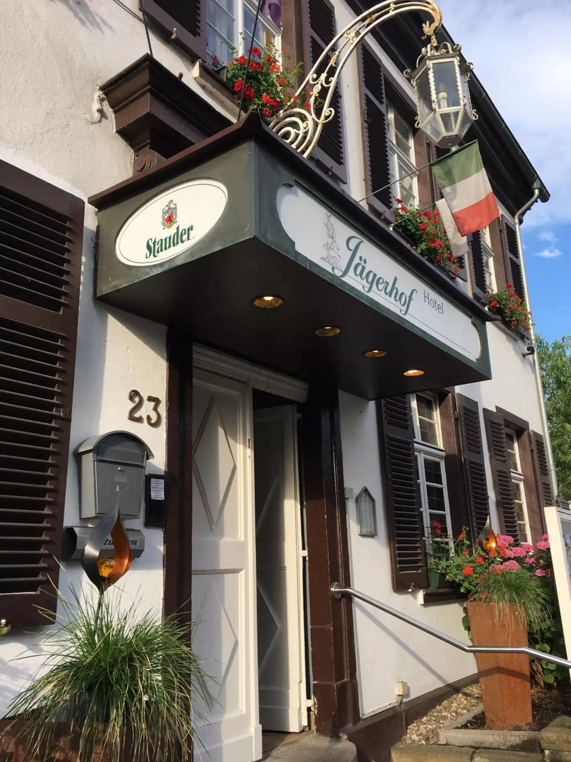 Property building in Hotel Jägerhof Kettwig Property building in Hotel Jägerhof Kettwig