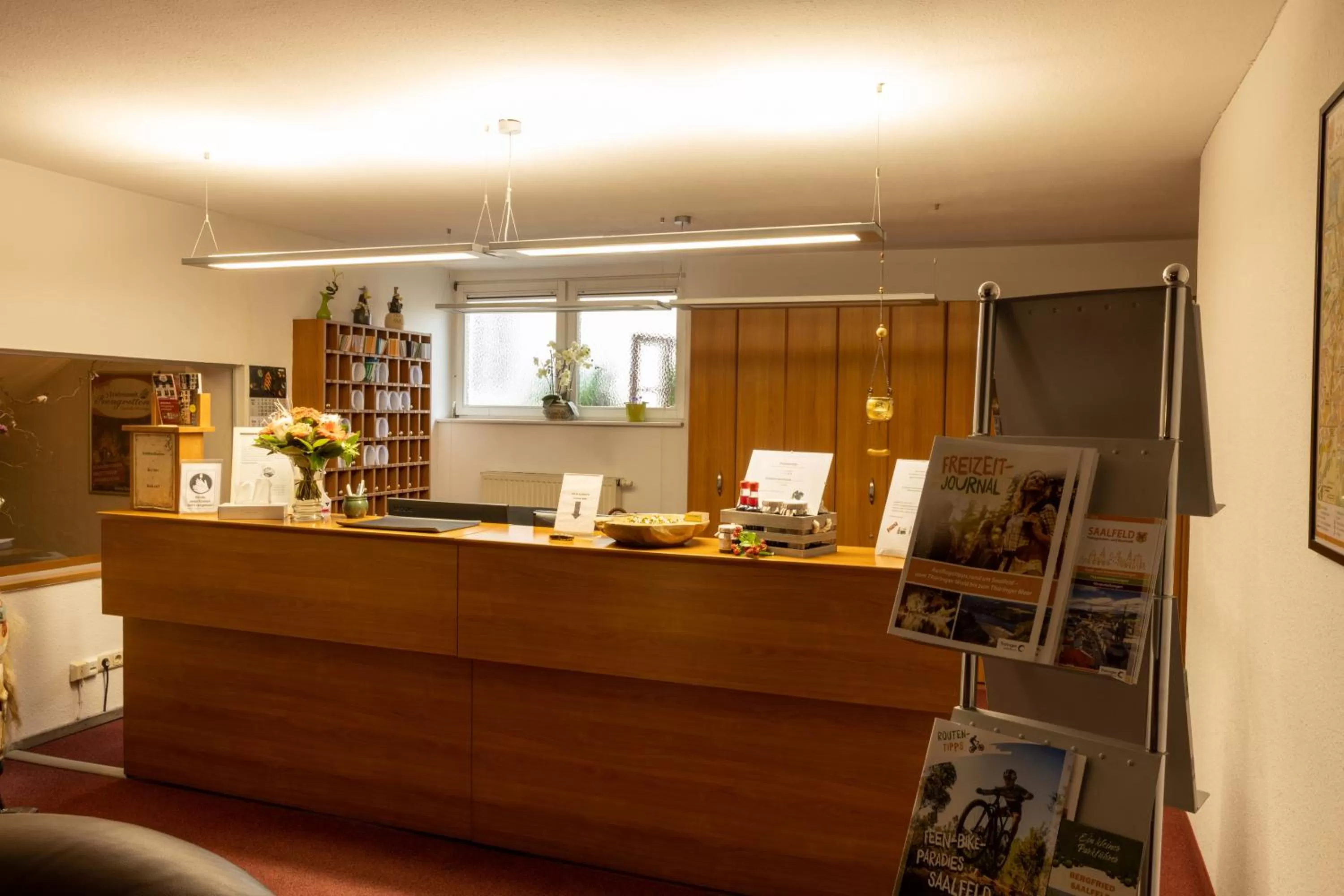 Lobby or reception in Hotel Anker