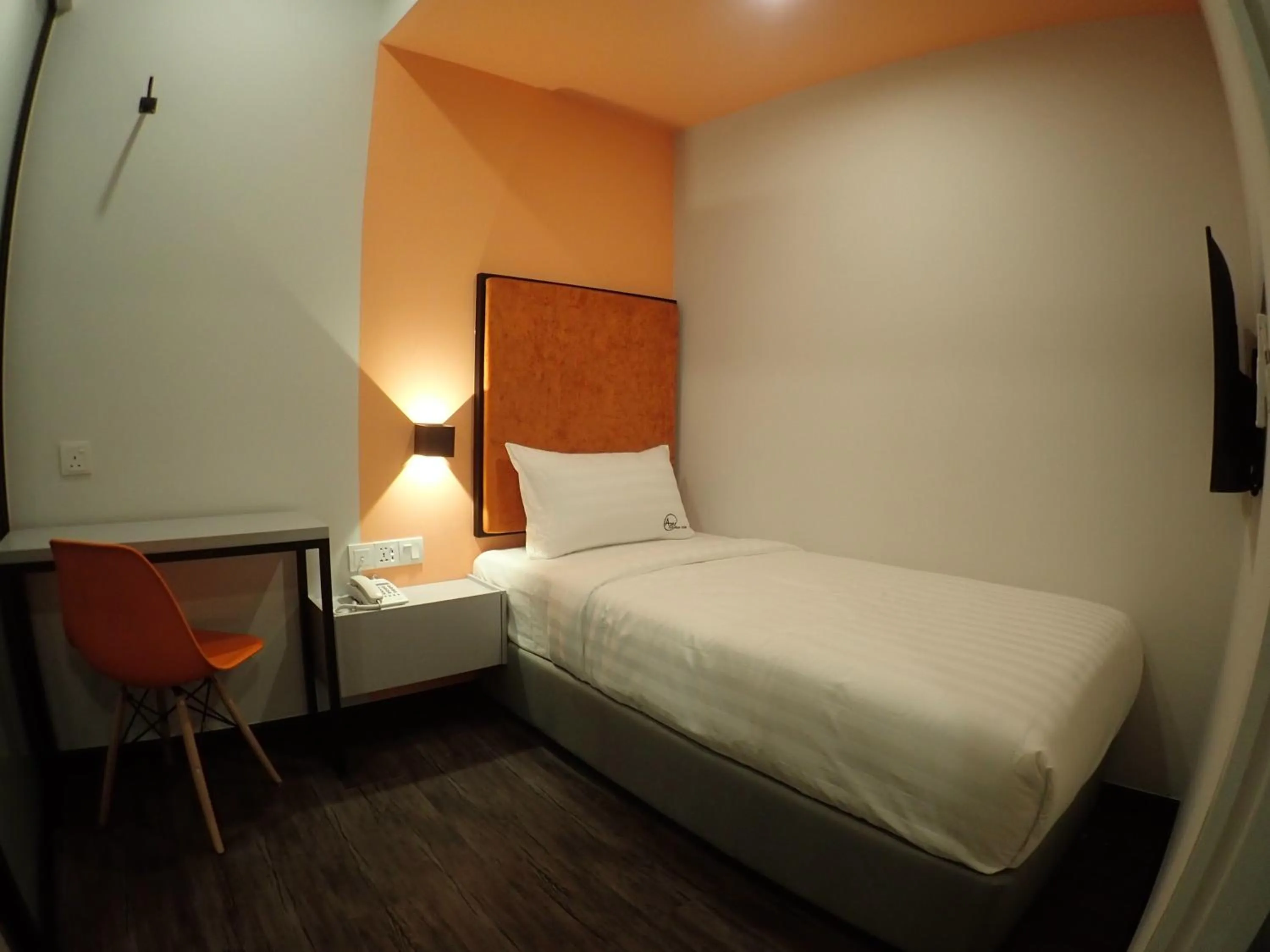 Photo of the whole room, Bed in Apex Boutique Hotel @ Bandar Sunway