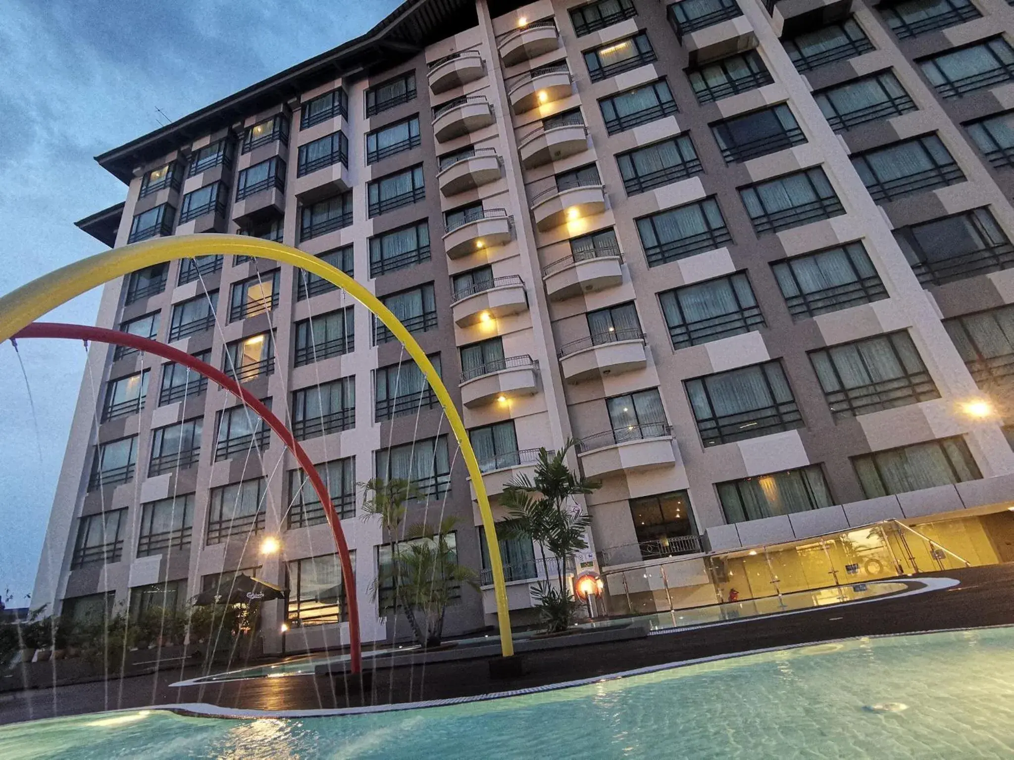 Property building in Sabah Oriental Hotel Property building in Sabah Oriental Hotel