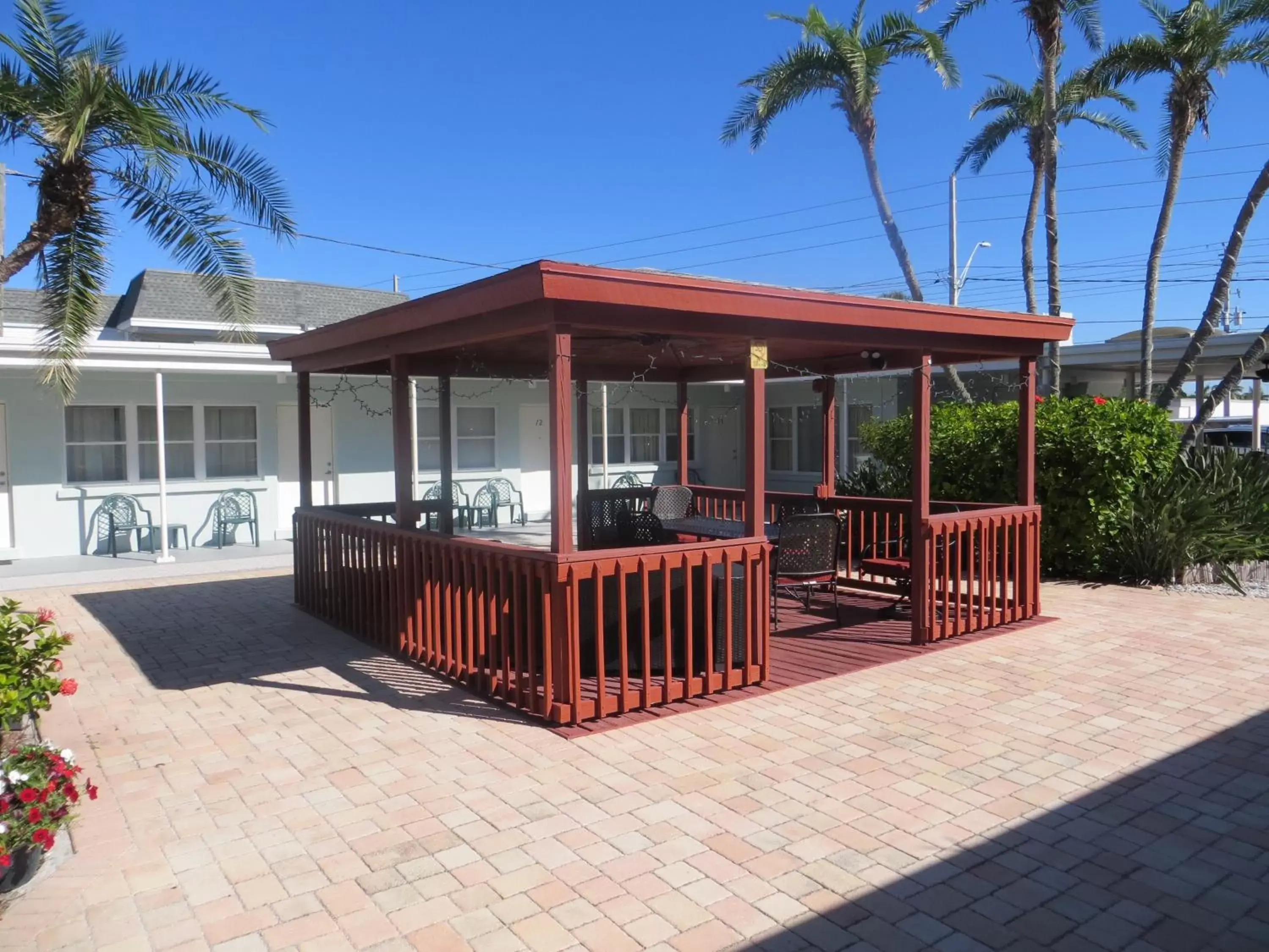 Patio in Miramar Resort