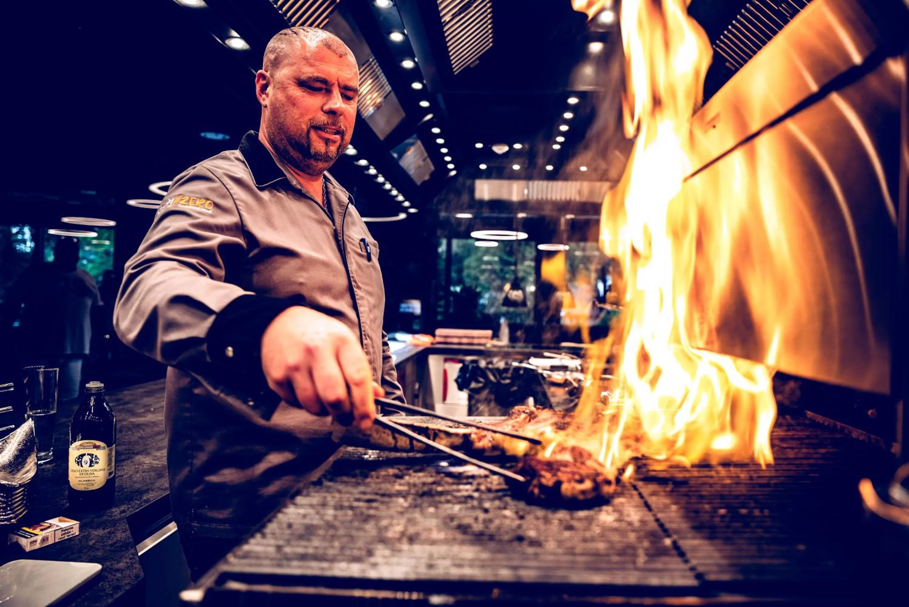 kitchen in The Flamingo