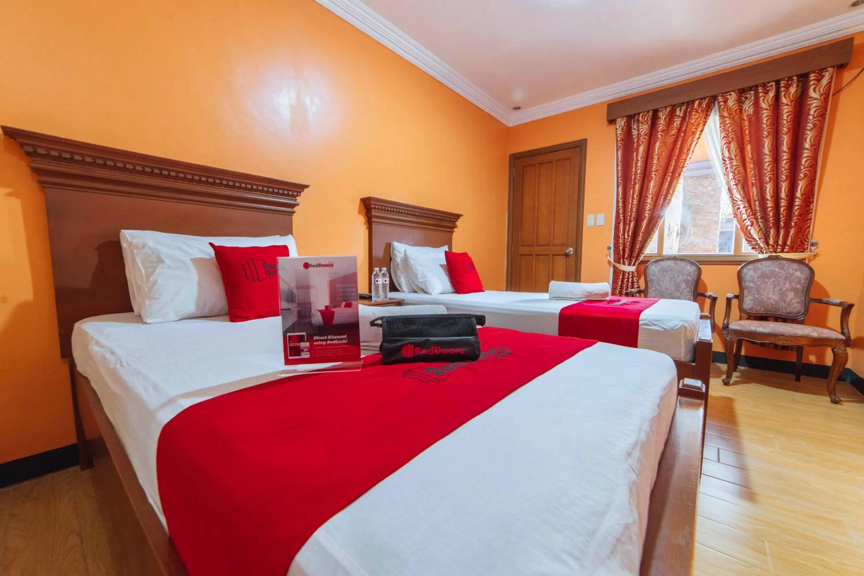 Photo of the whole room, Bed in RedDoorz Plus @ Starhomes Olivianville