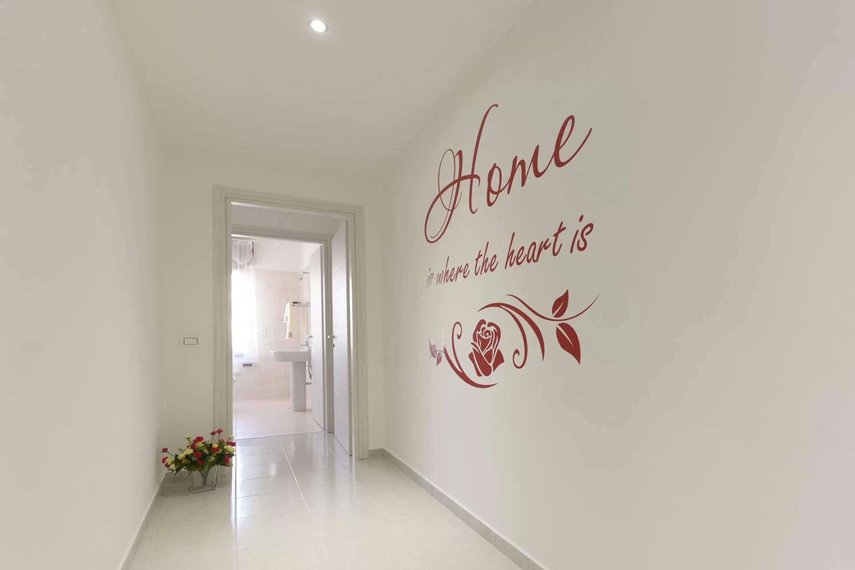 Decorative detail in B&B La Vie en Rose