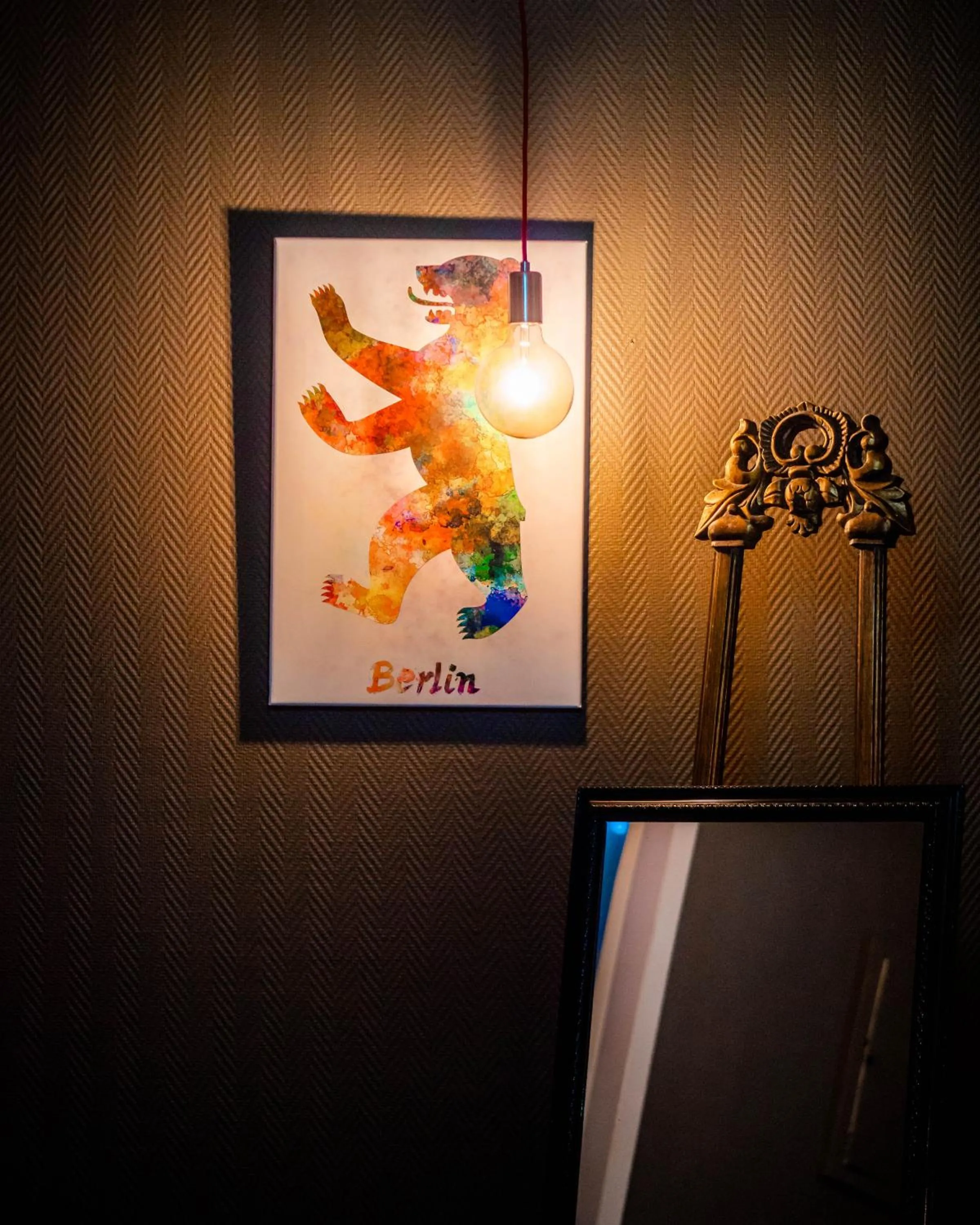 Decorative detail in Hotel Berliner Bär