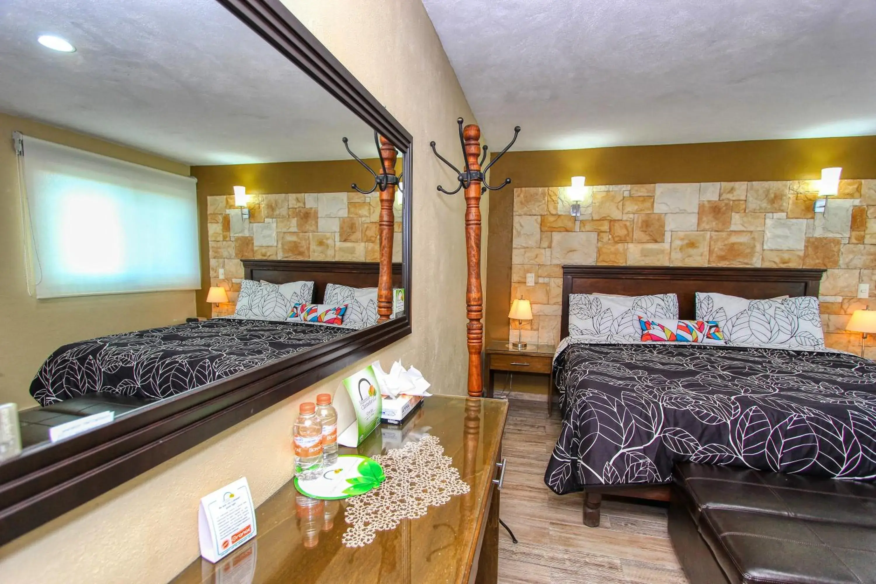 Bed in Hotel Mansion del Cantador