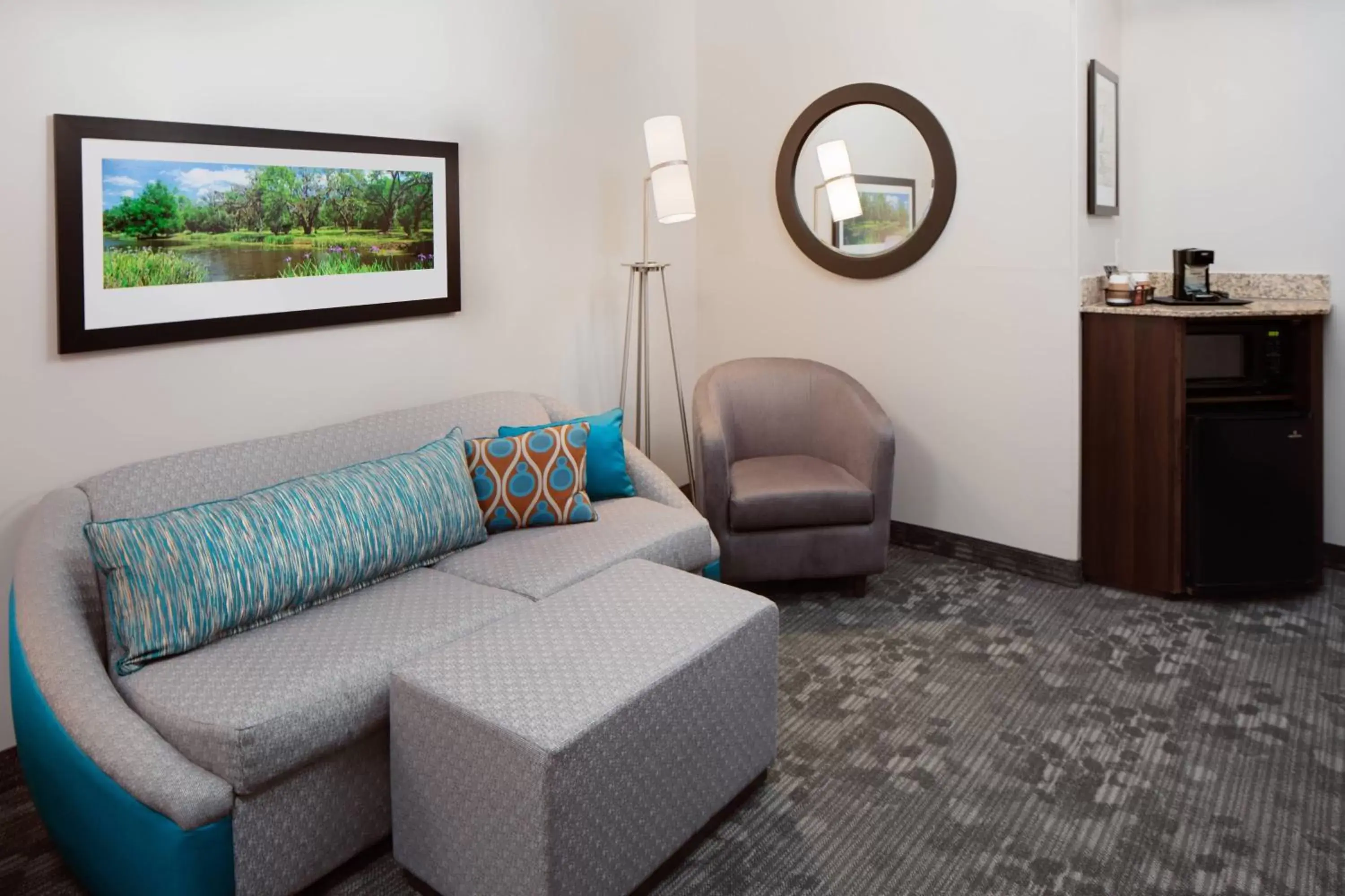 Living room, Seating Area in Courtyard by Marriott Houma