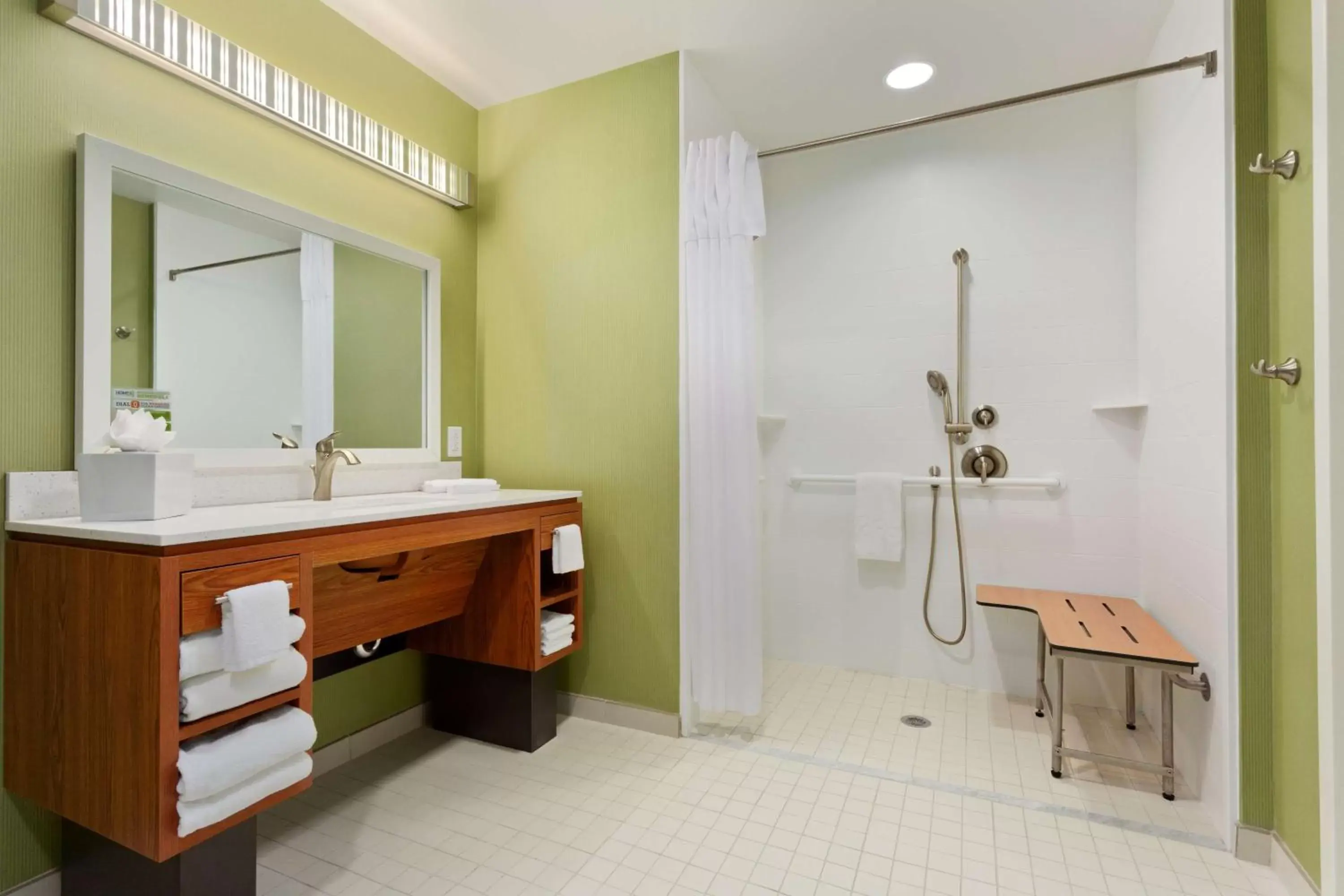Bathroom in Home2 Suites by Hilton Baltimore/Aberdeen MD