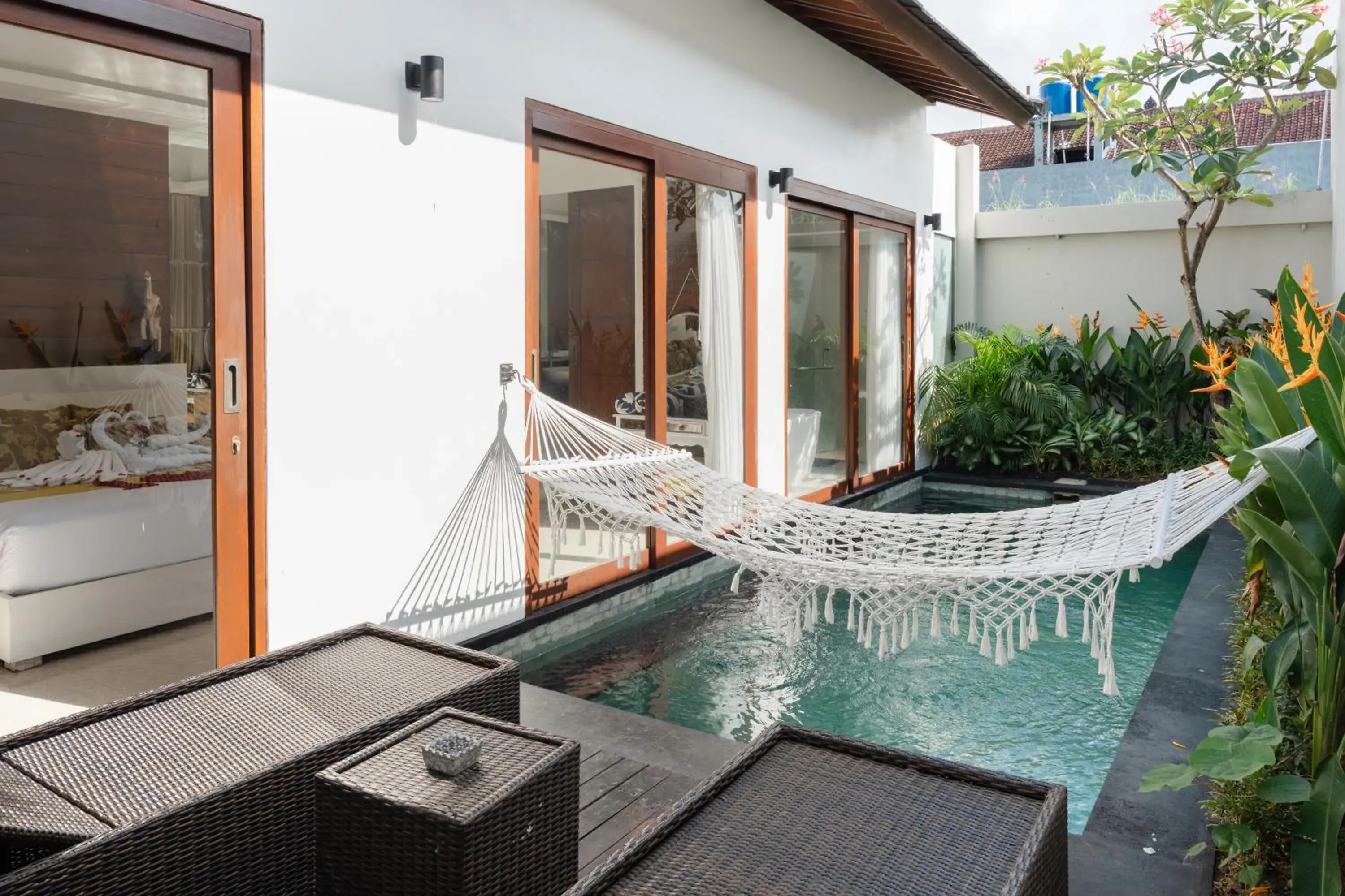 Swimming pool in Anari Villas Kuta                                                                         