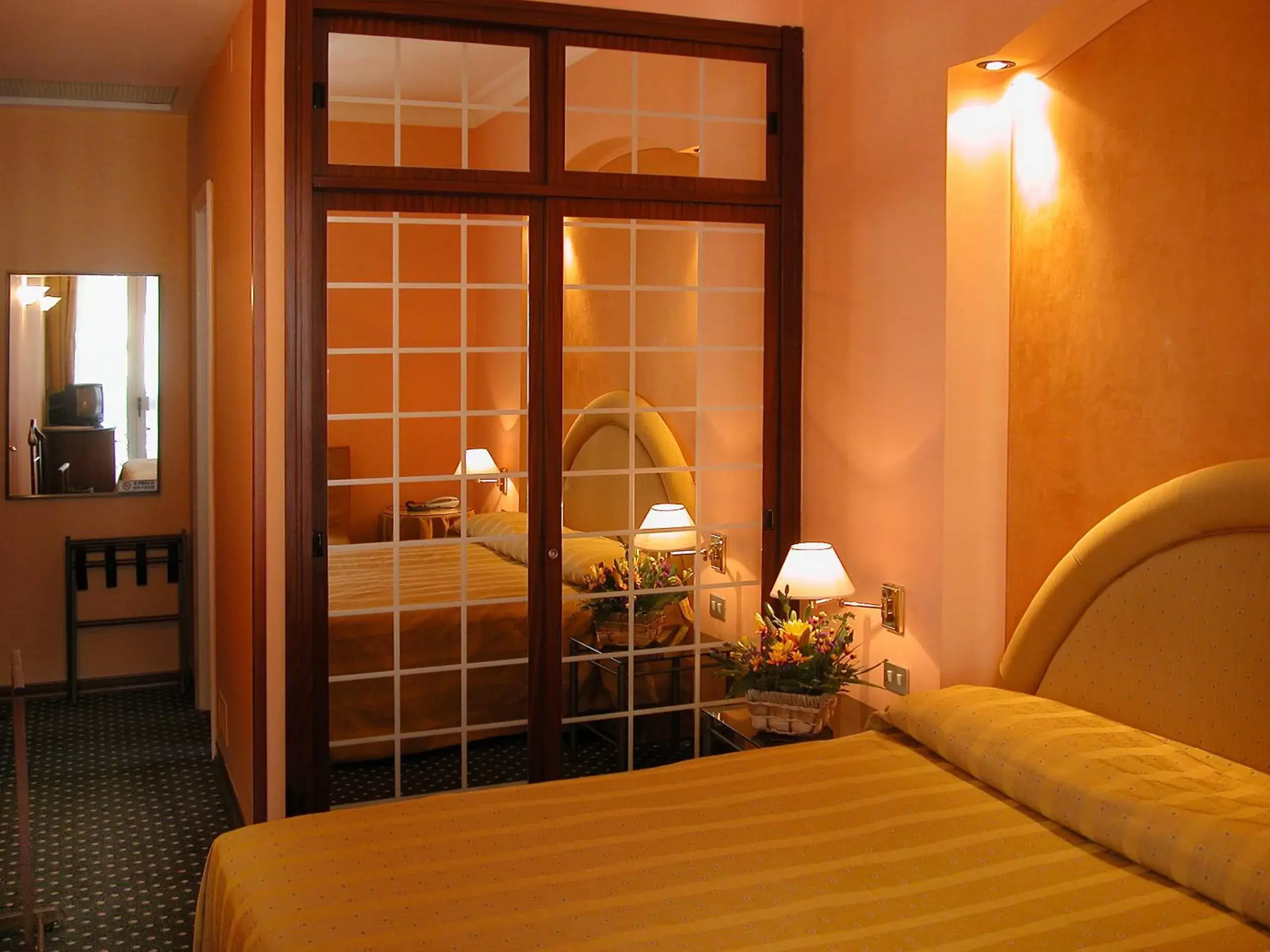 Bed in Hotel Torretta