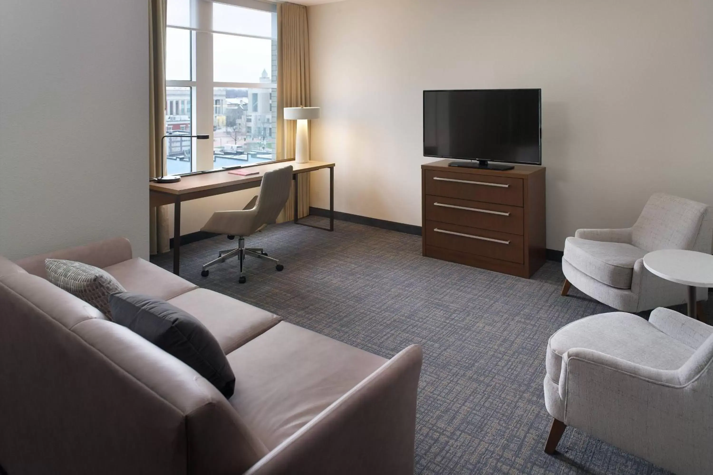 Living room, Seating Area in Residence Inn by Marriott Lexington City Center