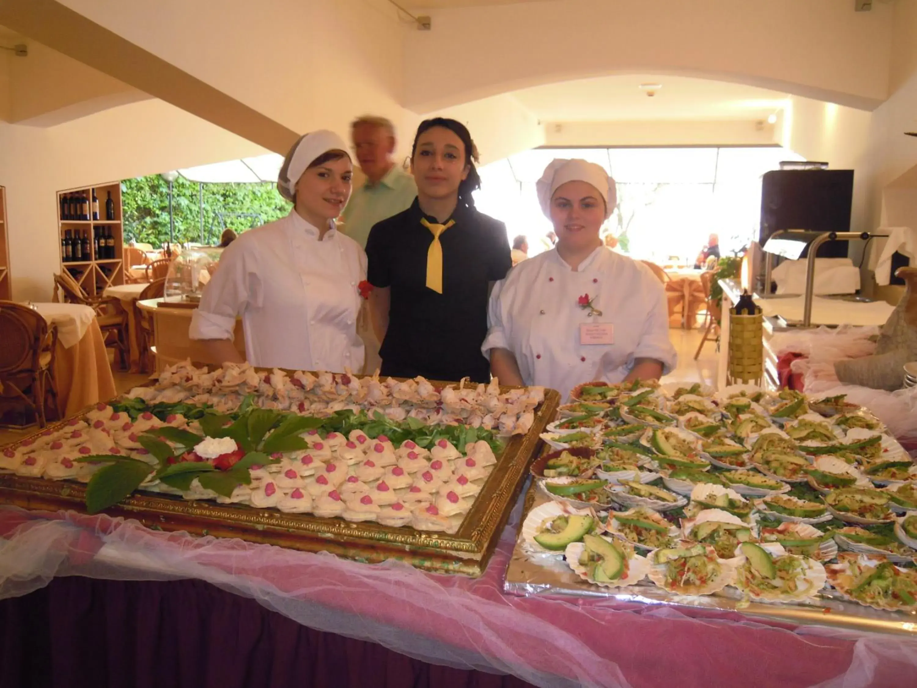 Staff in Beach Hotel Du Lac Malcesine