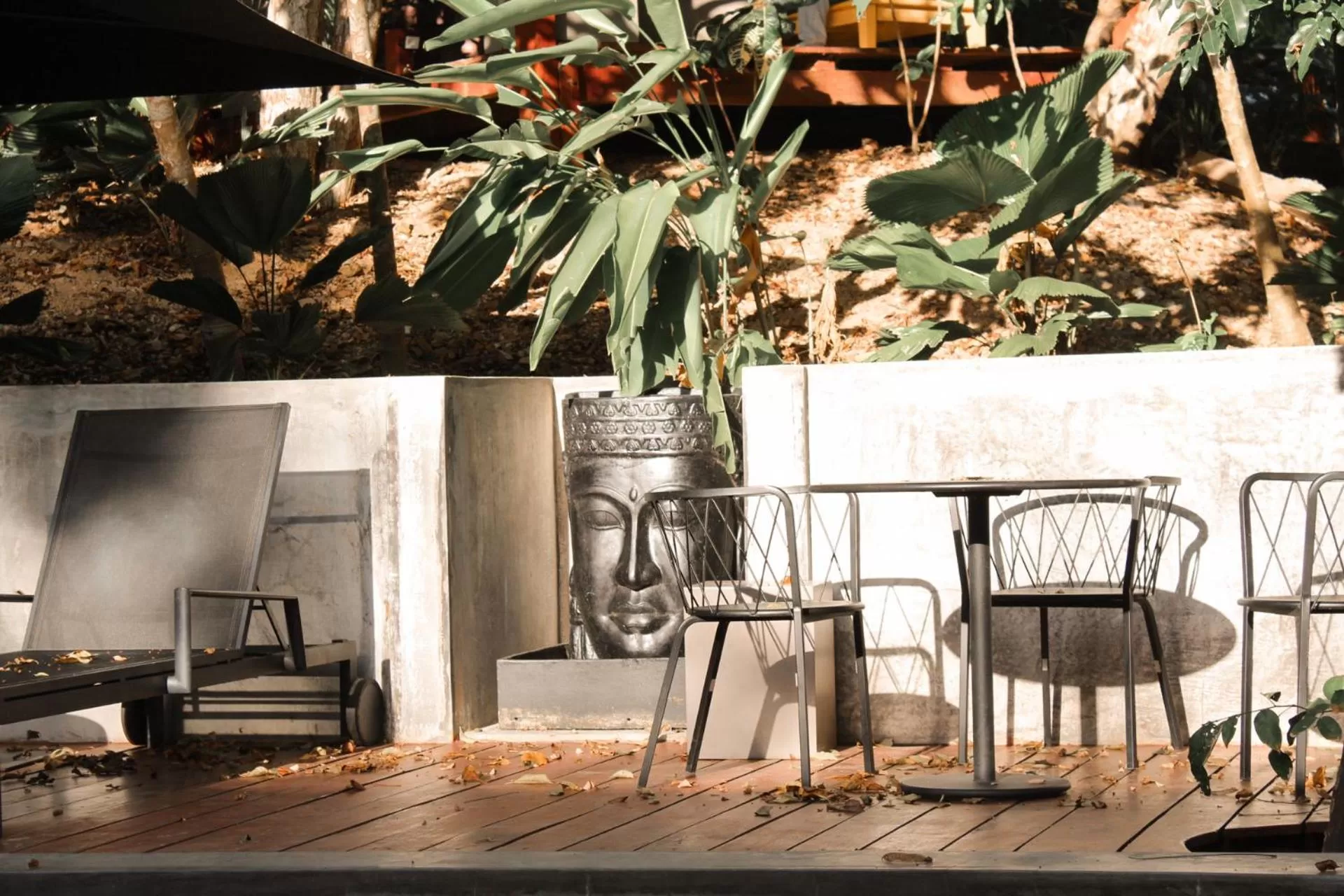 Patio in Saboga Lodge