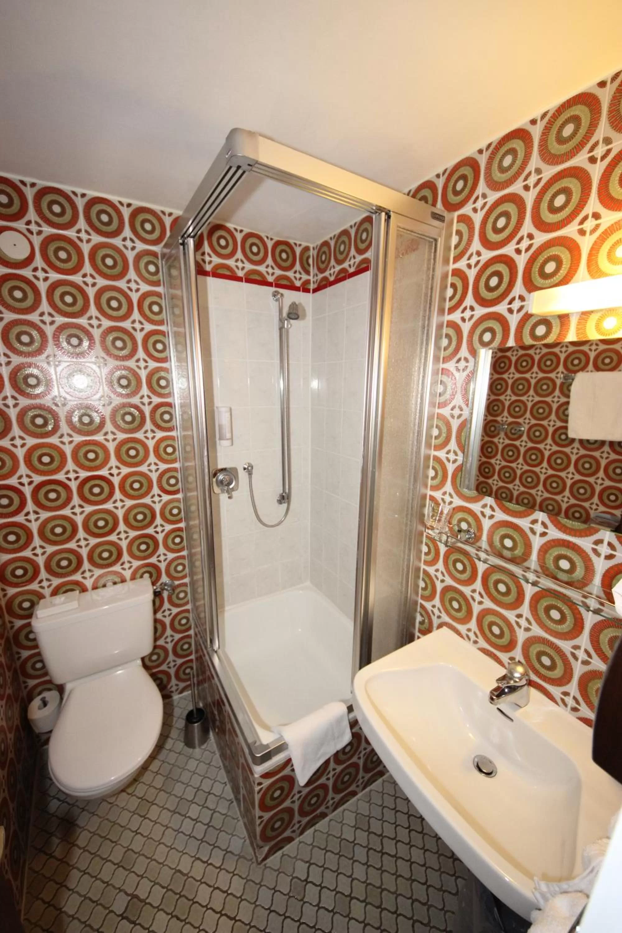 Bathroom in Hotel Waldblick