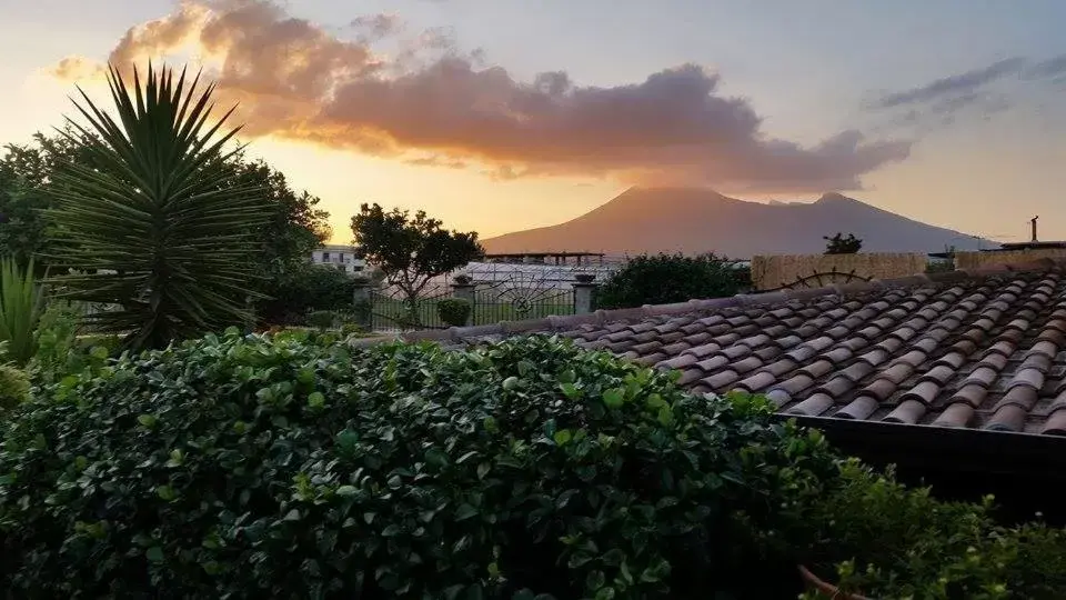 Mountain view in B&B Villa Lura Pompei