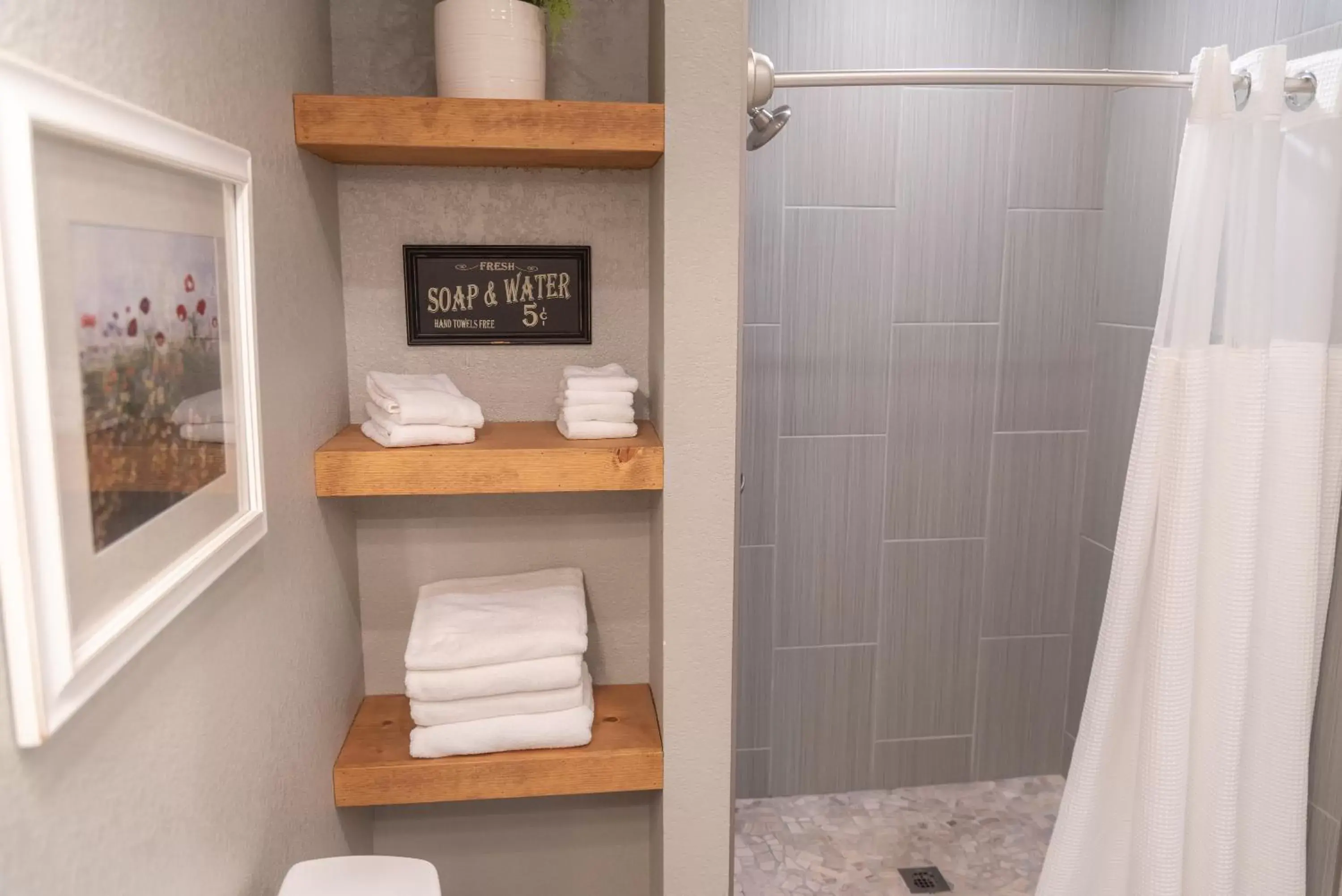 Bathroom in Colony Suites