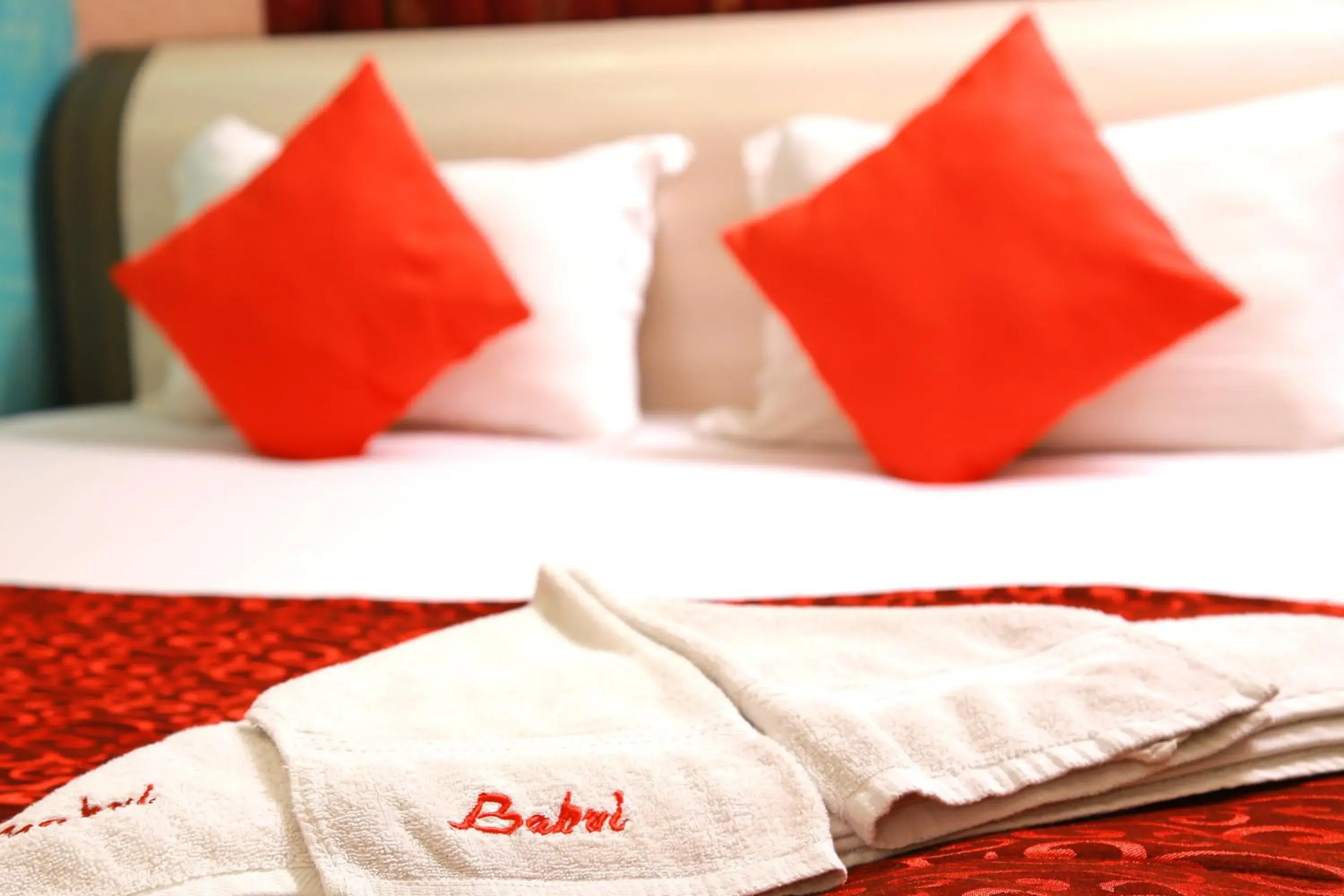 Bed in Babul Hotel