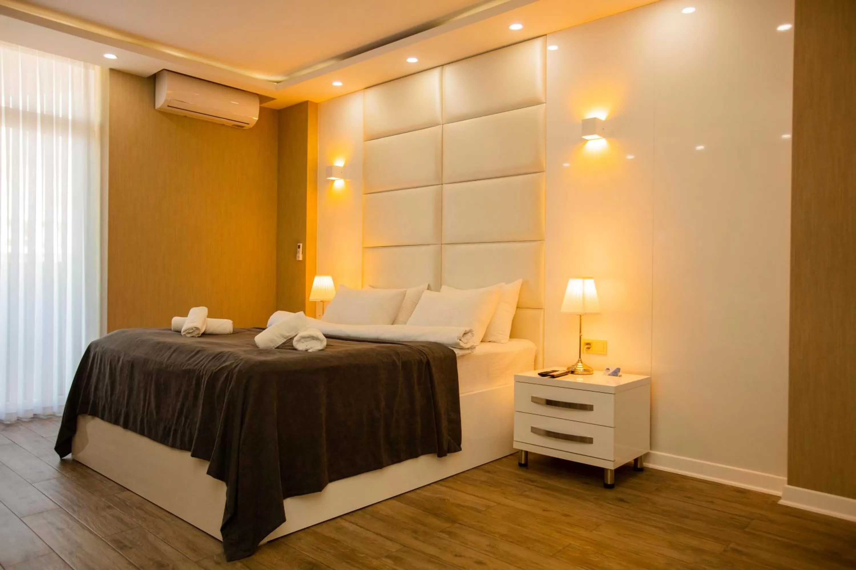 Bed in Aparthotel Holiday Lux Batumi