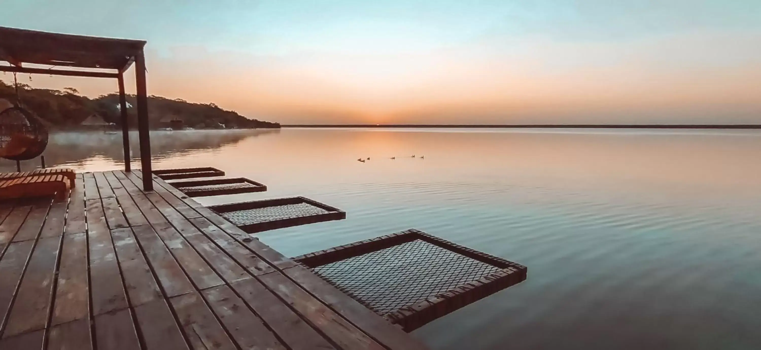 Natural landscape, Sunrise/Sunset in MBH Maya Bacalar Hotel Boutique