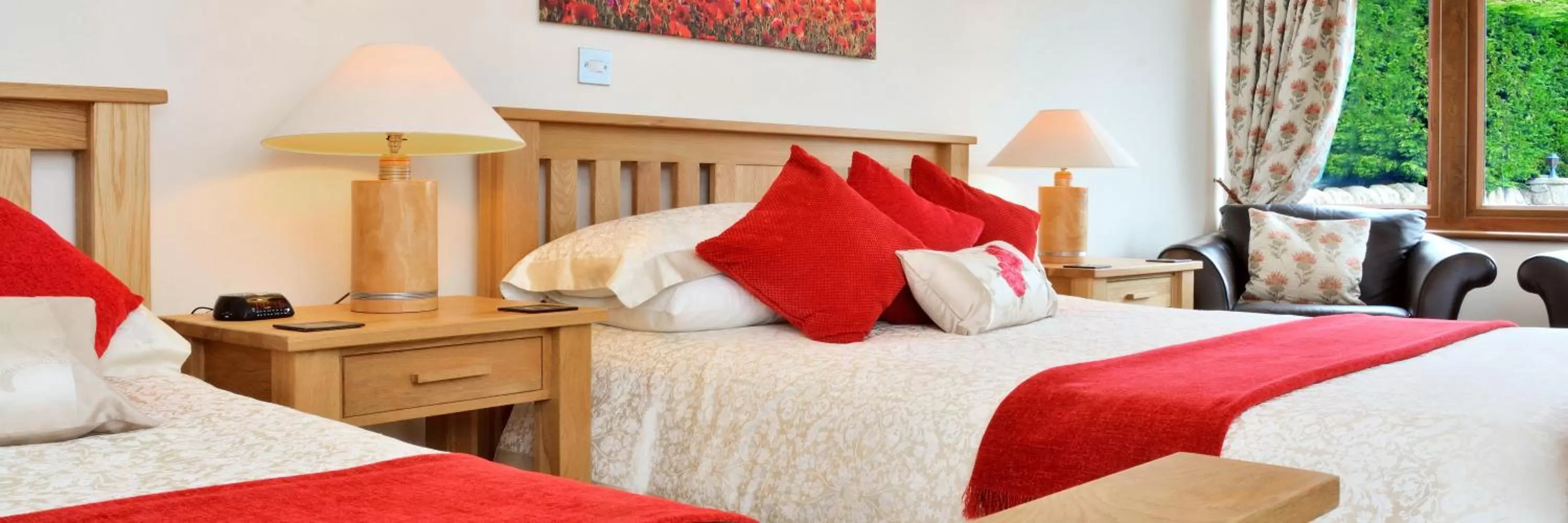 Bed in Peggyslea Farm B&B