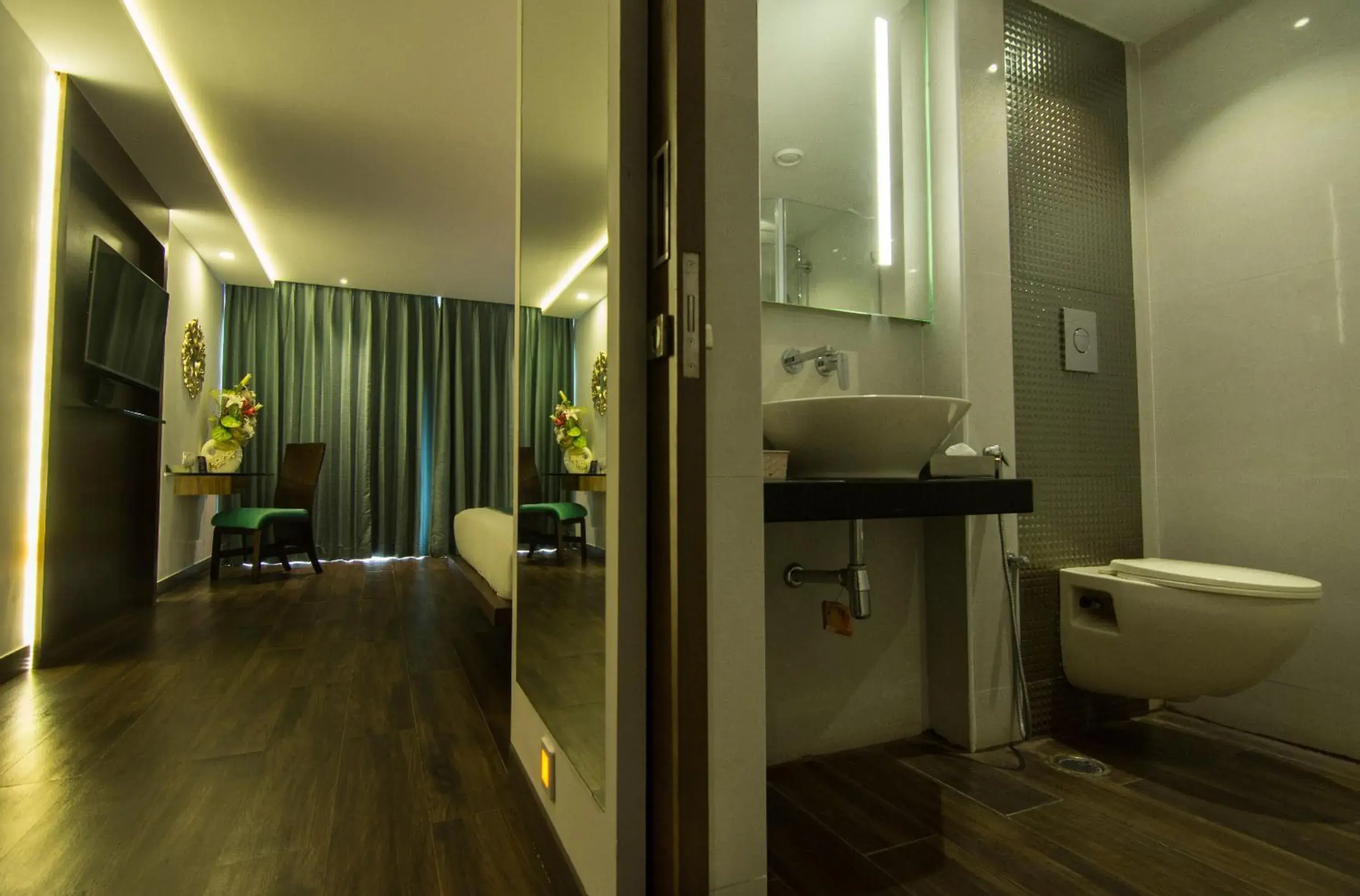 Bathroom in Roopa Elite