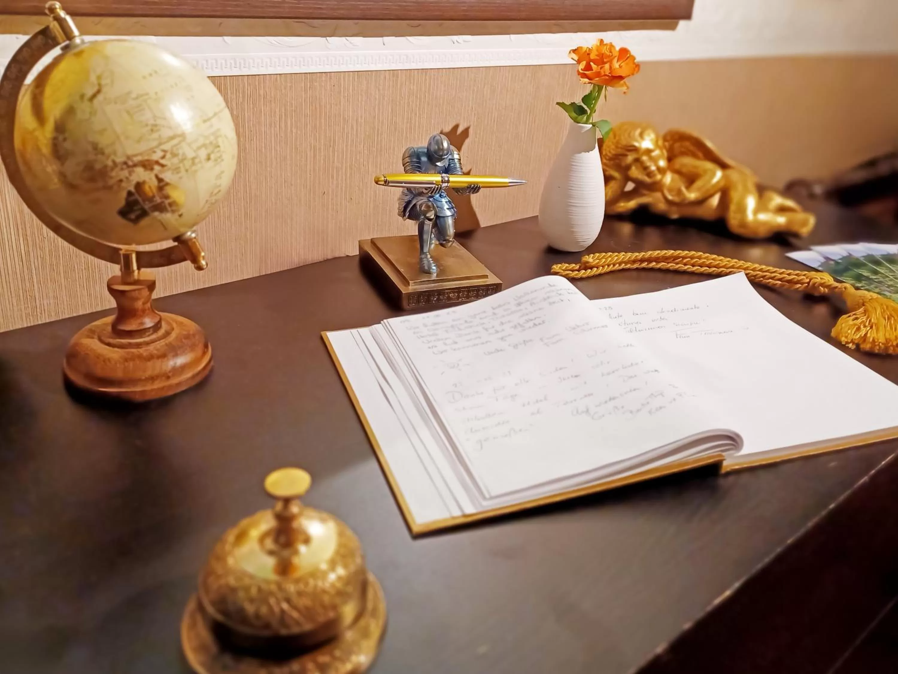 Lobby or reception in Schlossberg-Hotel Garni