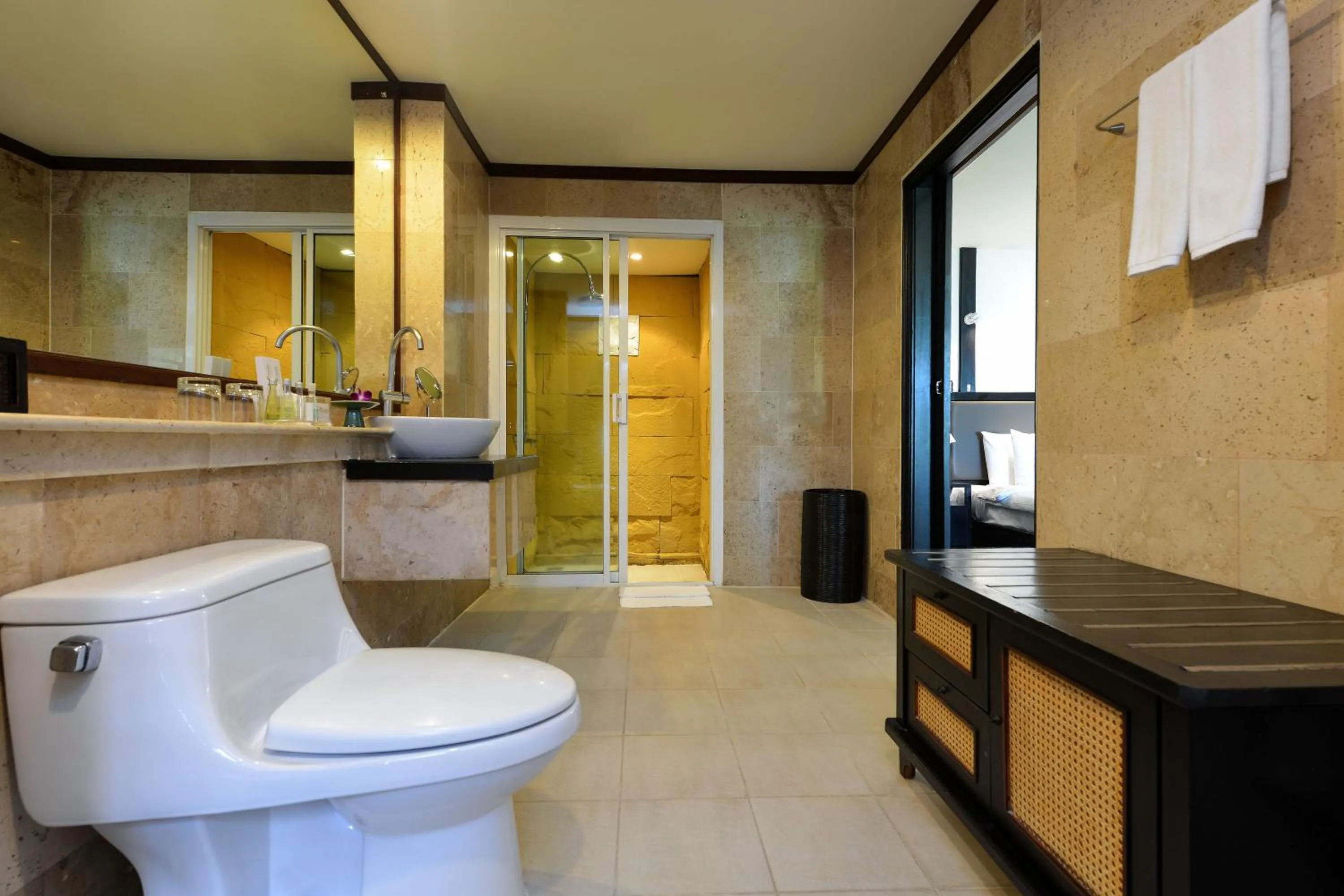Bathroom in Andaman White Beach Resort - SHA Plus