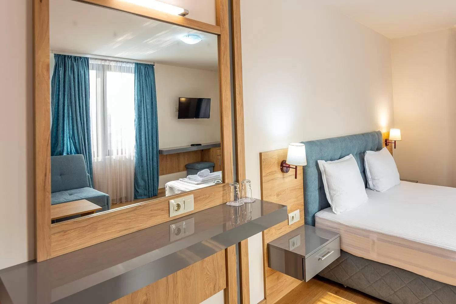 Bed in Eco Hotel Momata